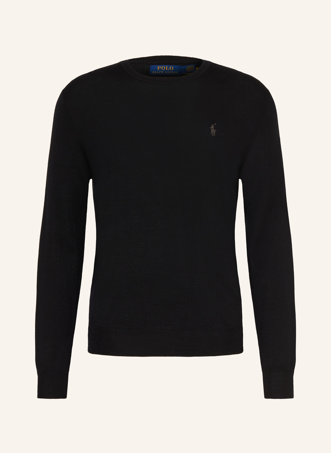 POLO RALPH LAUREN Sweater: BLACK