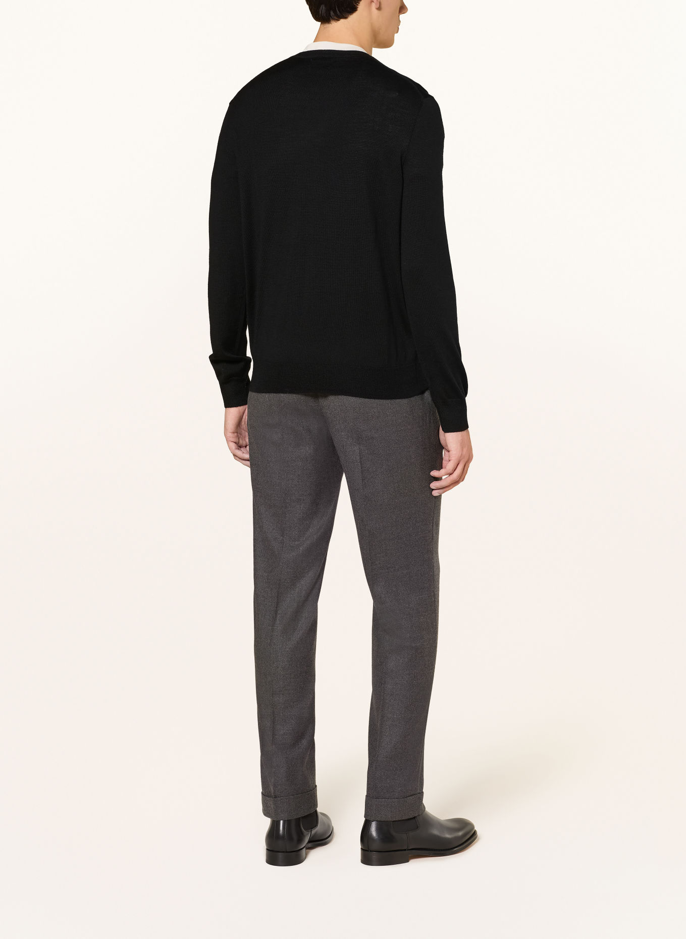 POLO RALPH LAUREN Sweater: BLACK