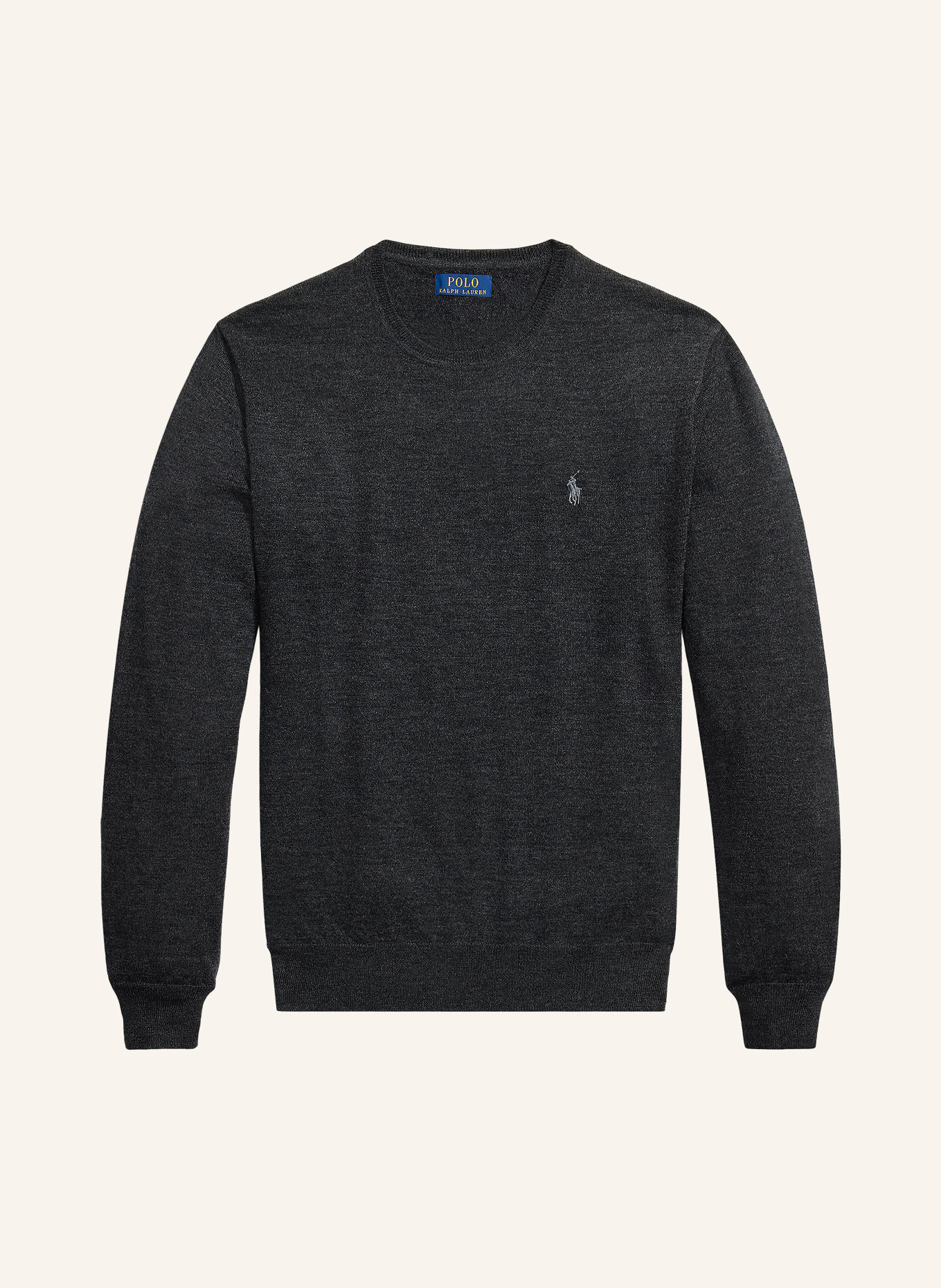 POLO RALPH LAUREN Pullover: DUNKELGRAU