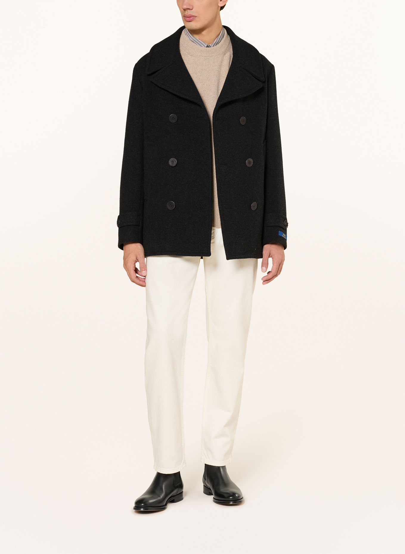 POLO RALPH LAUREN Skepparrock: MÖRKGRÅ