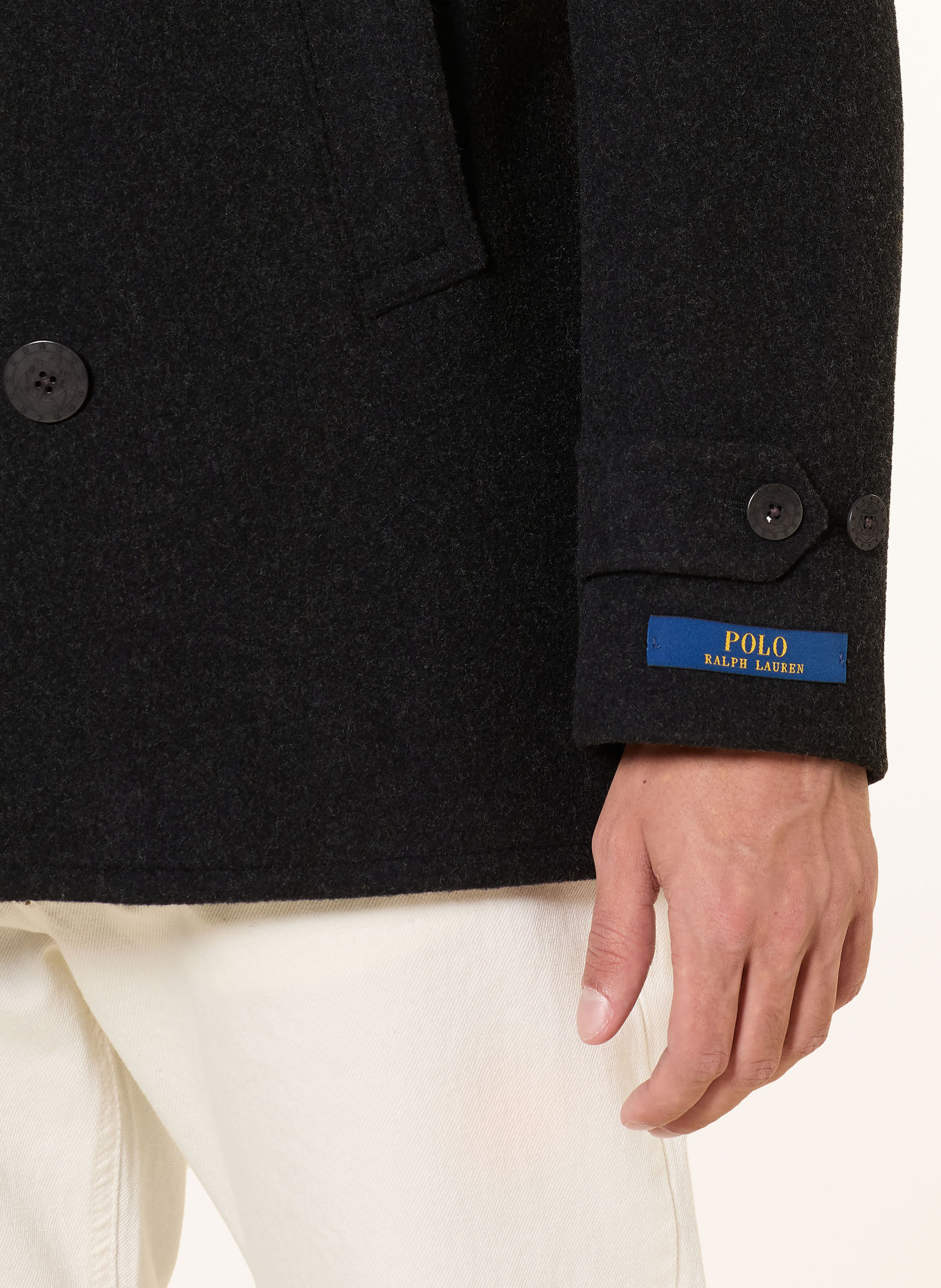 POLO RALPH LAUREN Skepparrock: MÖRKGRÅ