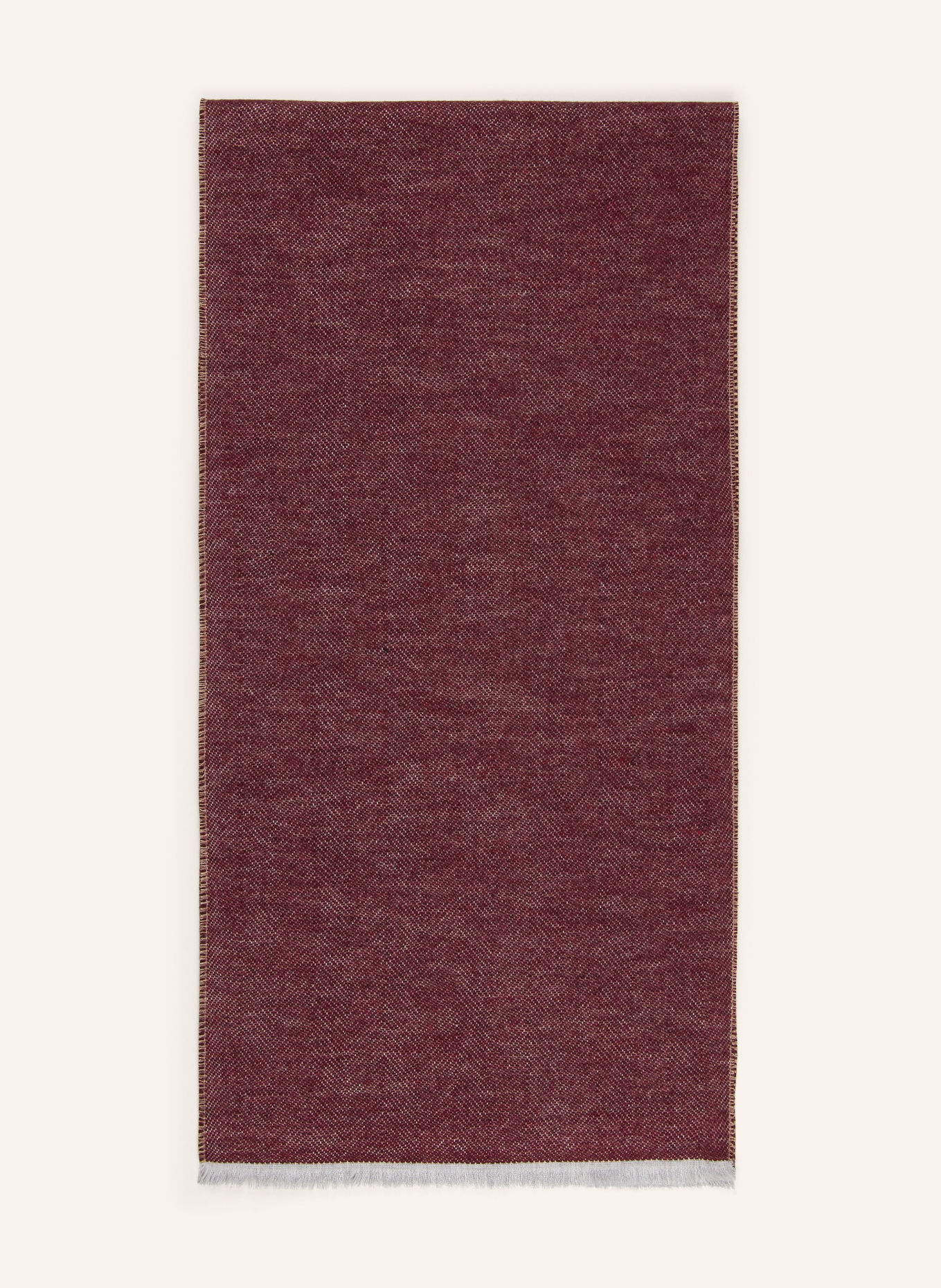 STROKESMAN'S Écharpe: ROUGE FONCÉ