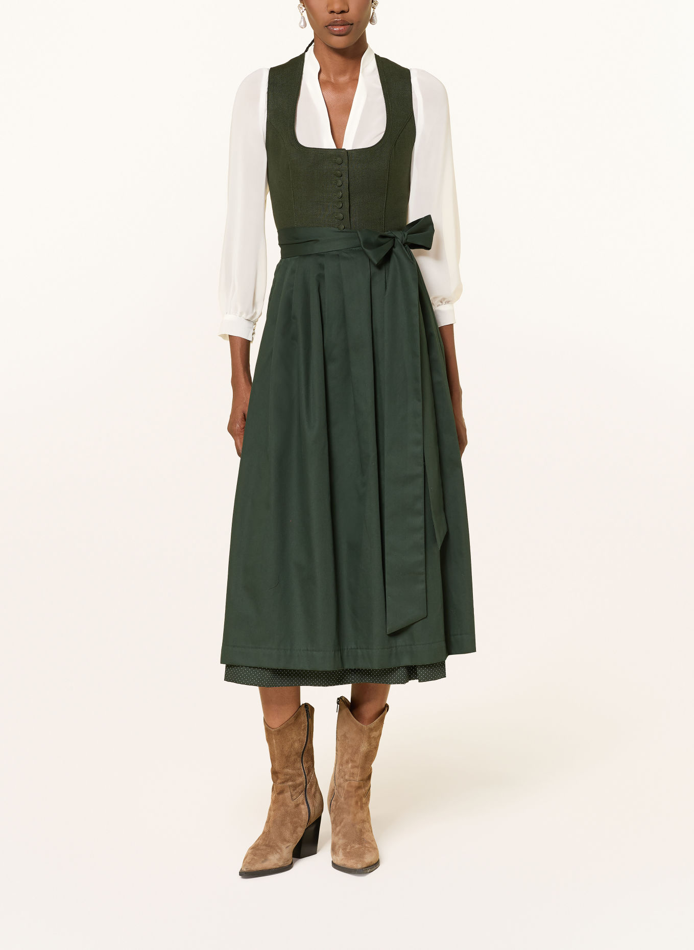 Heimatglück Tracht Dirndlbluse EMMA: CREME