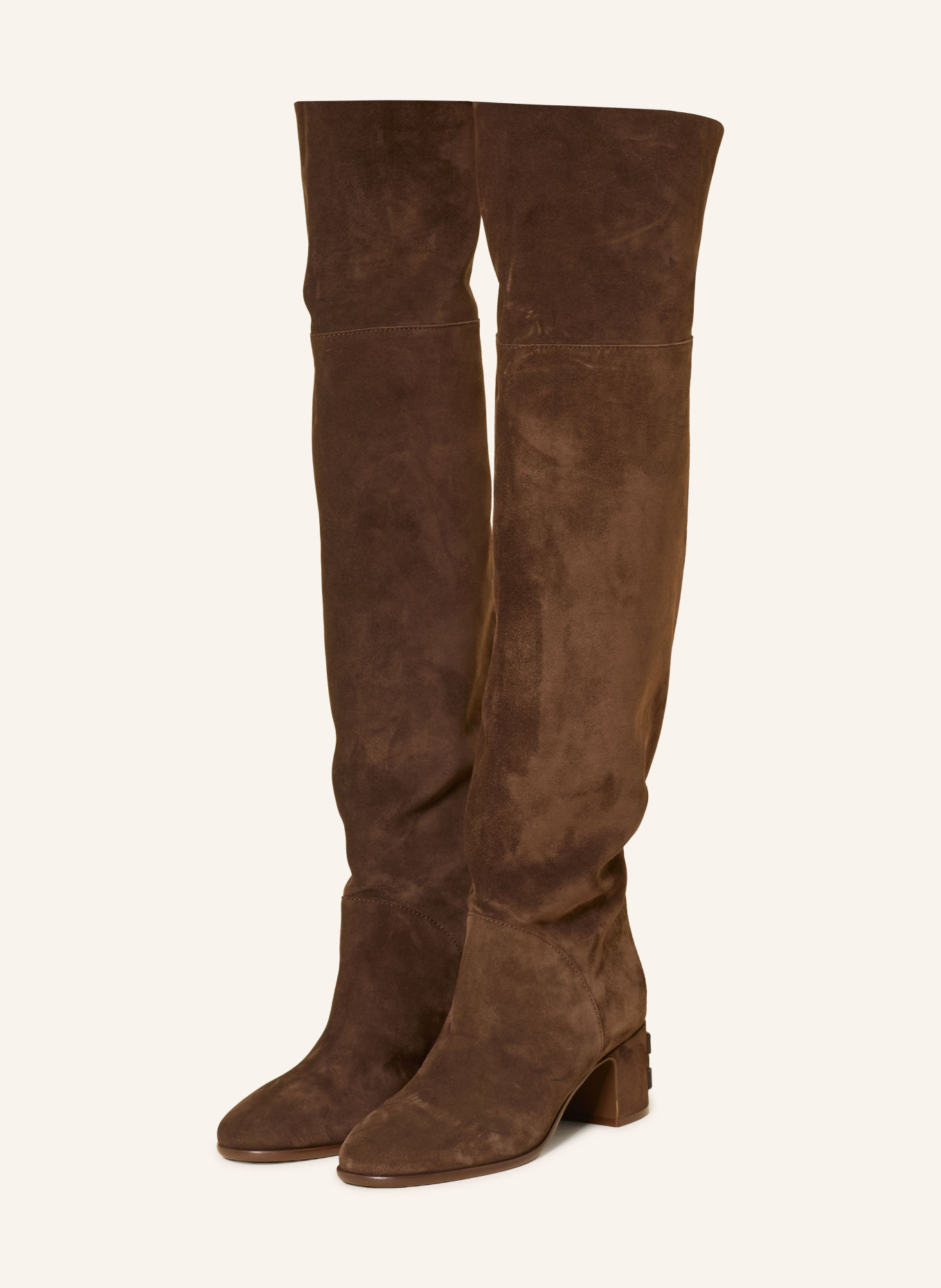 CASADEI Over-the-knee boots NEW MUNY: DARK BROWN