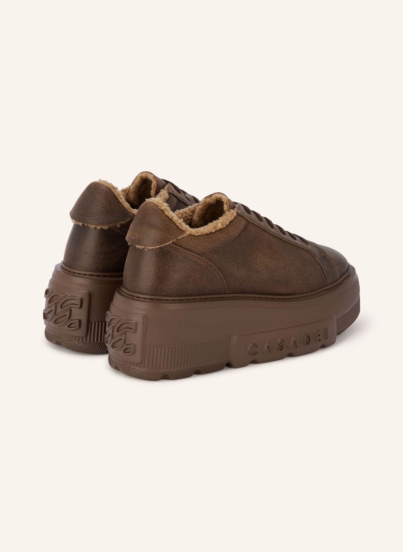 CASADEI NEXUS Sneakers: BROWN