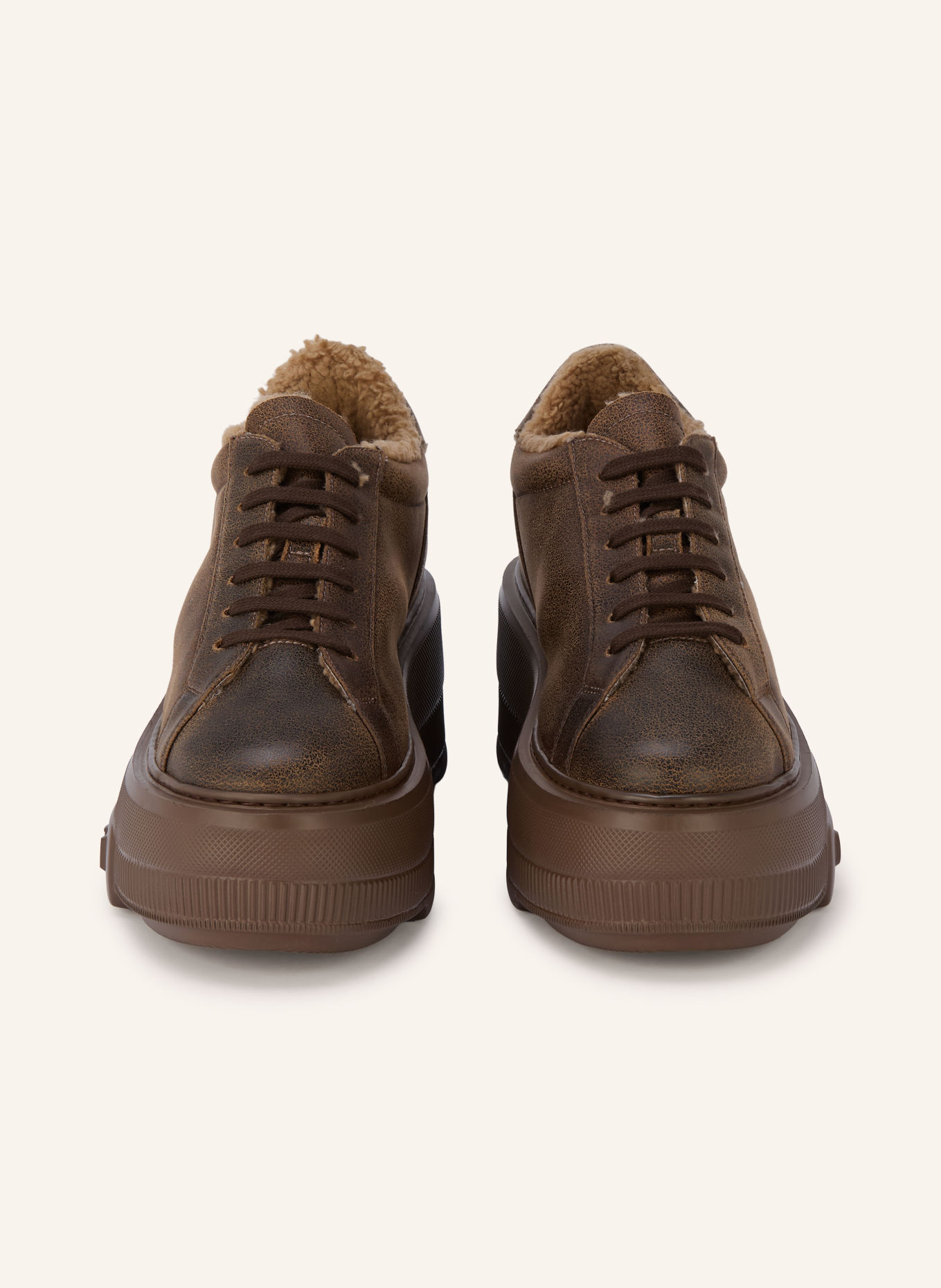 CASADEI NEXUS Sneakers: BROWN