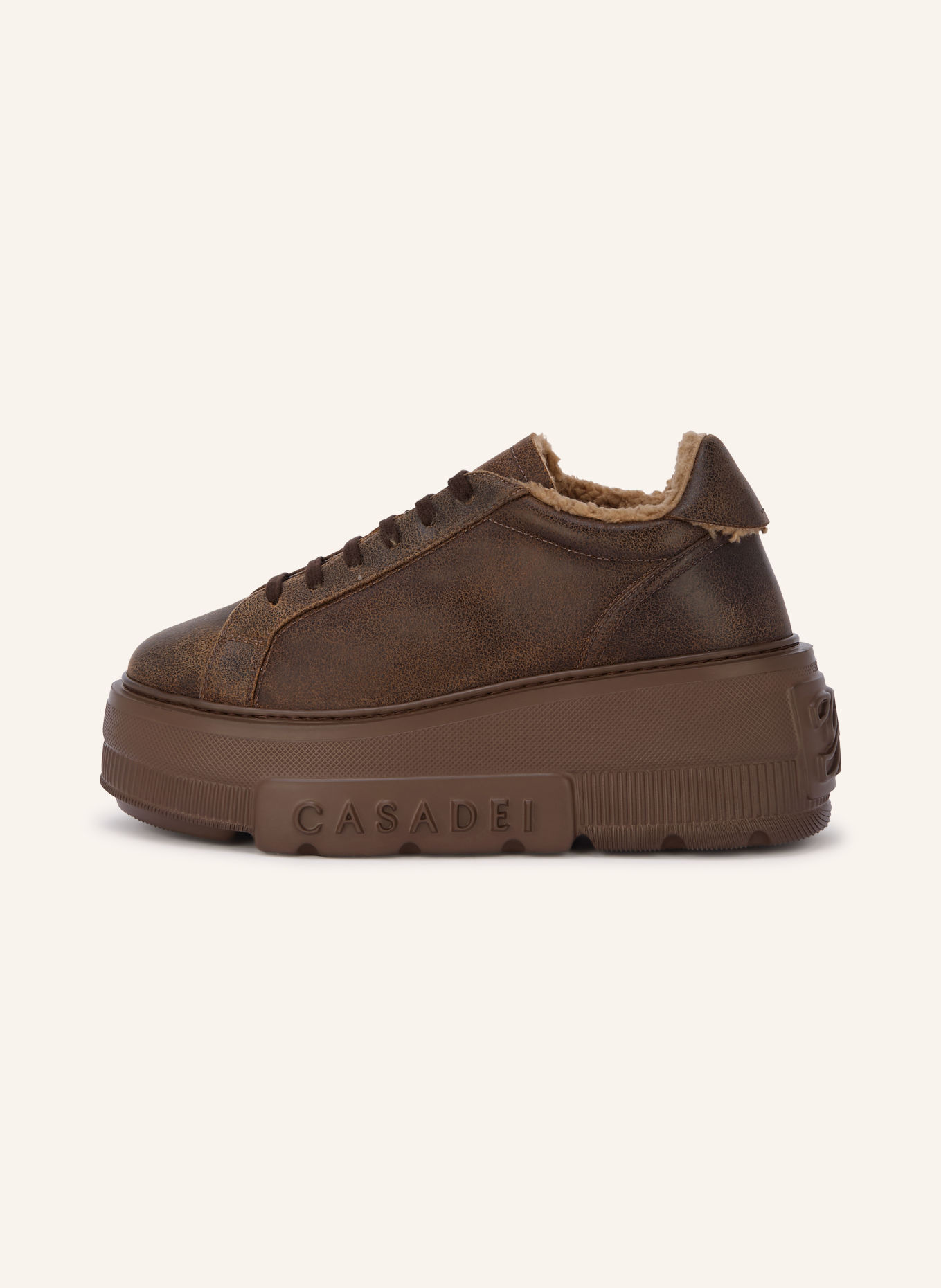 CASADEI NEXUS Sneakers: BROWN