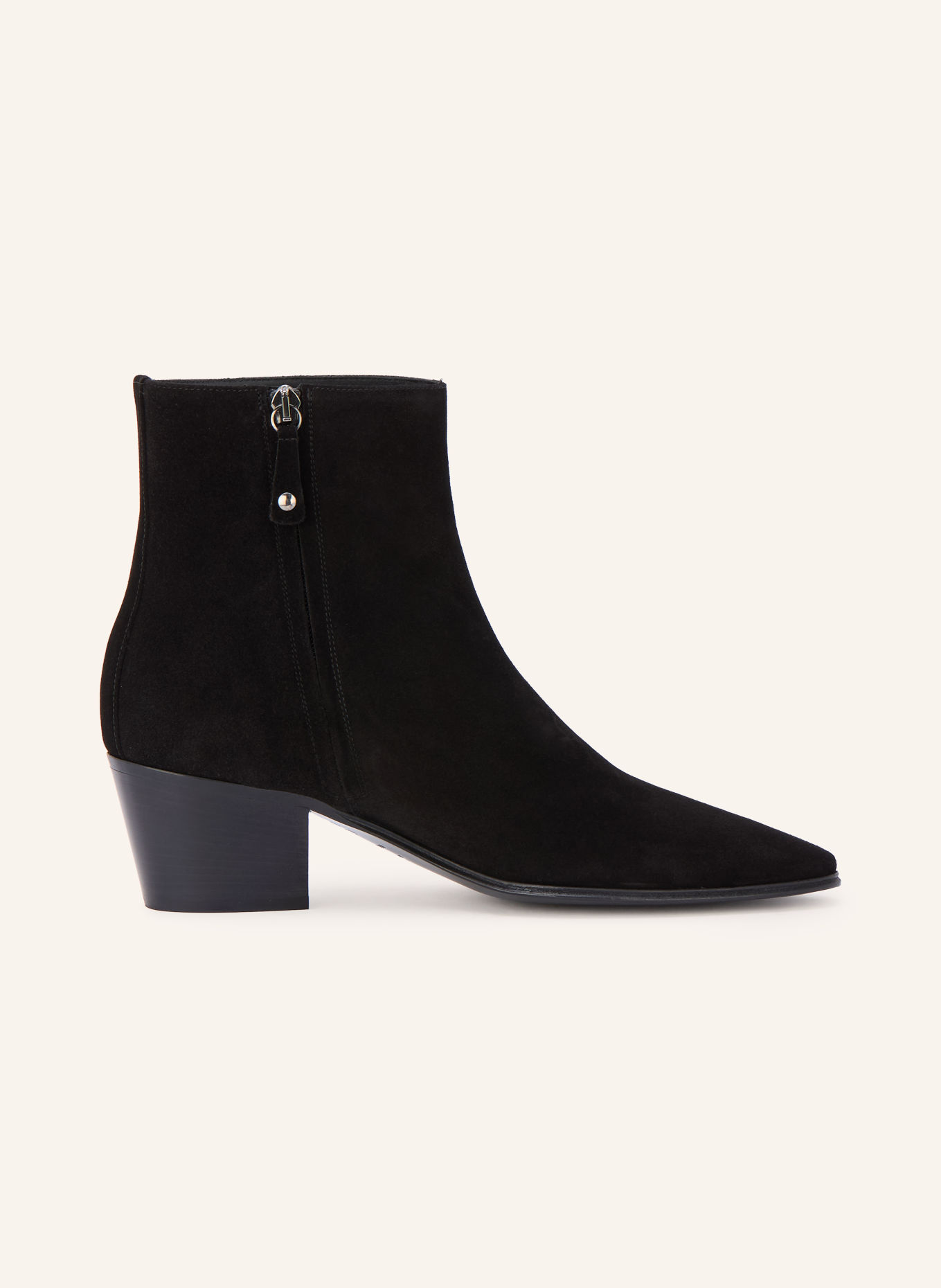 CASADEI Stiefeletten RENNA: SCHWARZ / SILBER