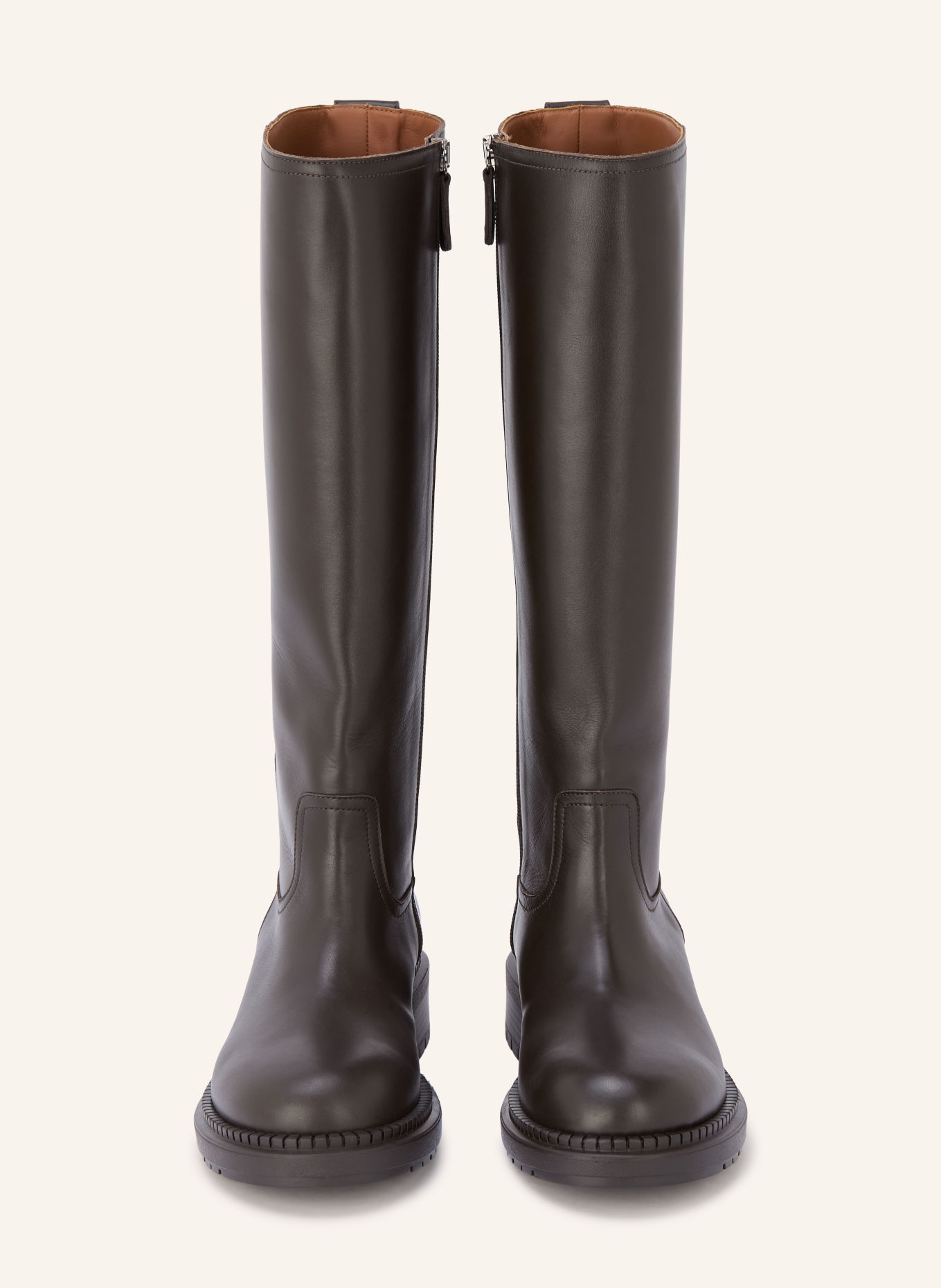 CASADEI CONCEPT SYMPHONY Boots: DARK BROWN / SILVER