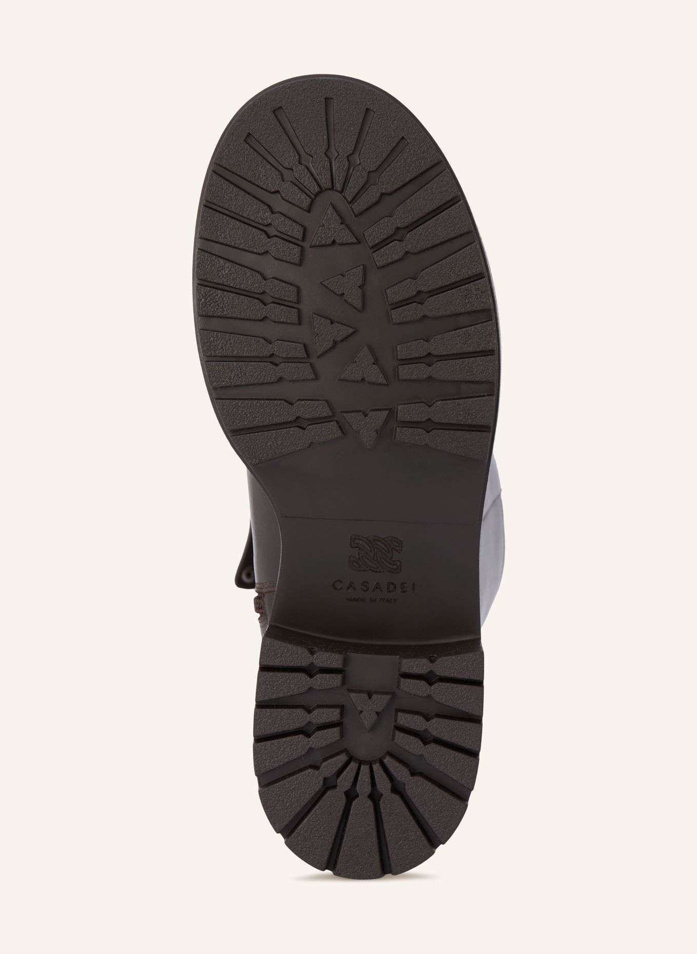 CASADEI CONCEPT SYMPHONY Boots: DARK BROWN / SILVER