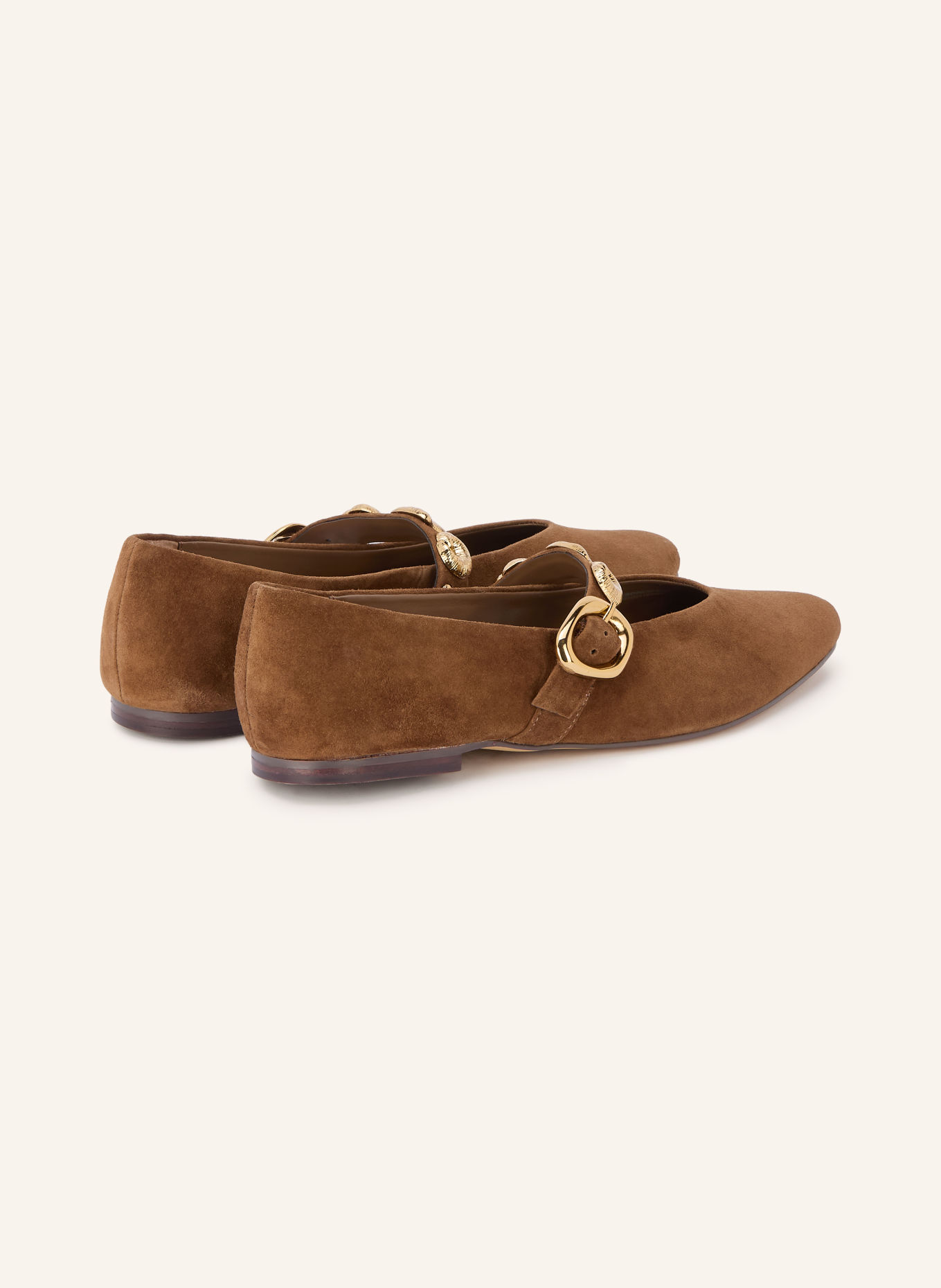 Dolce Vita Mary-Jane-Ballerinas LOREE: BRAUN / GOLD