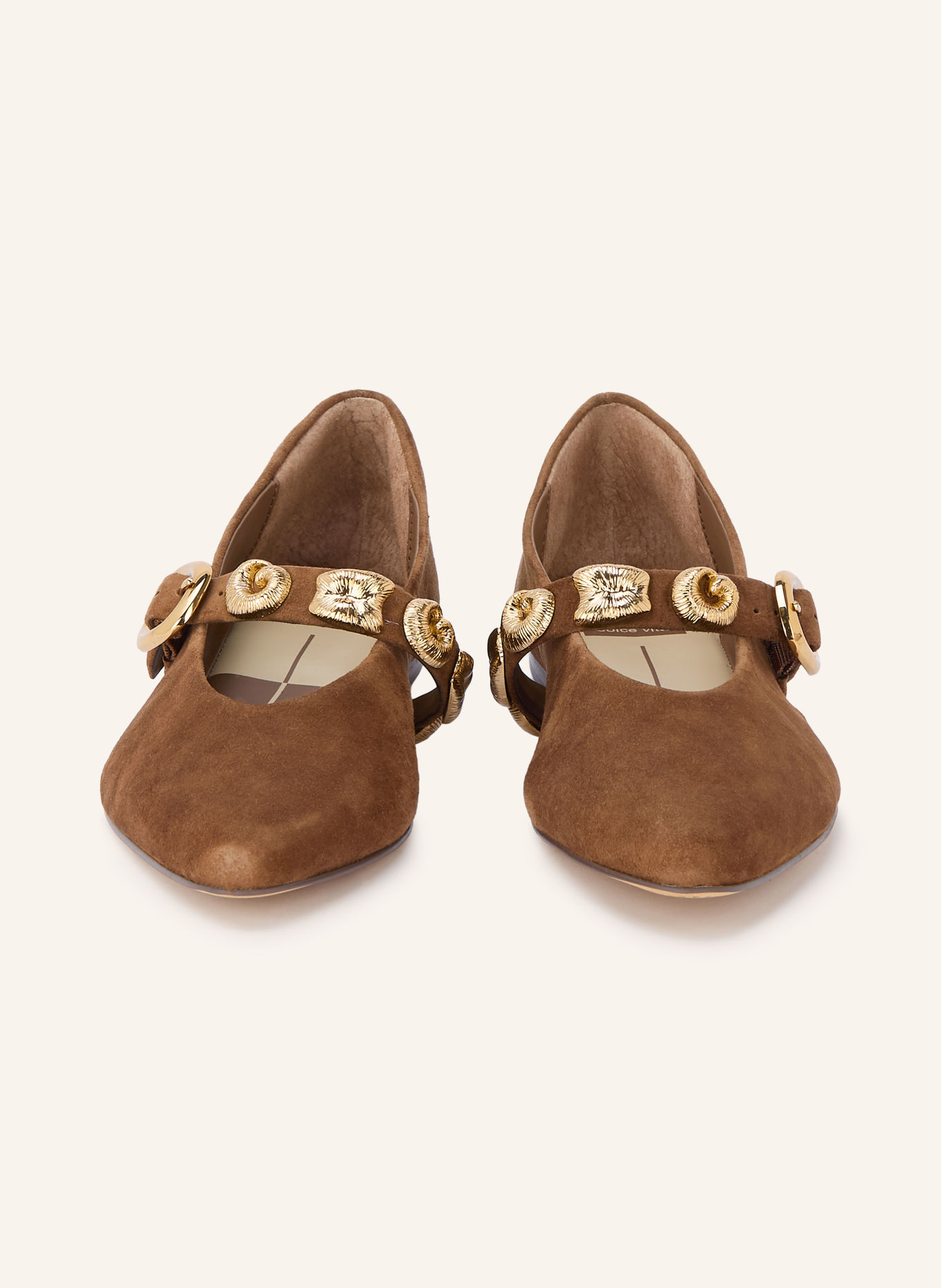 Dolce Vita Mary-Jane-Ballerinas LOREE: BRAUN / GOLD