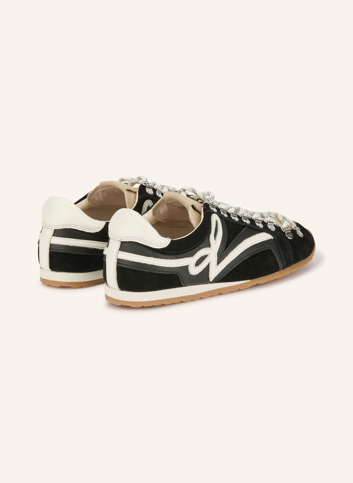 Dolce Vita DEACON Sneakers: BLACK / SILVER / WHITE