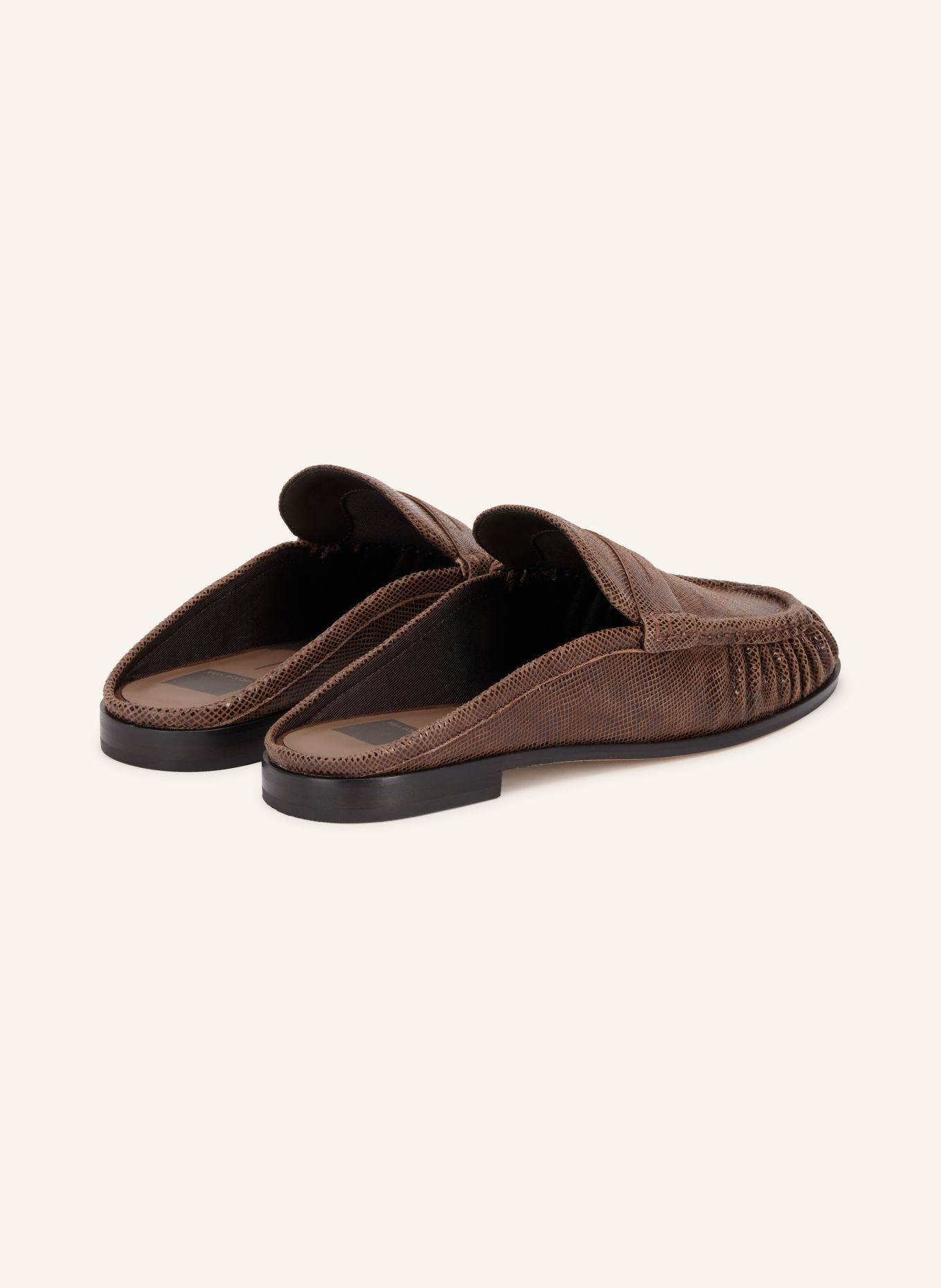 Dolce Vita Mule BETZY: CIEMNOBRĄZOWY / JASNOBRĄZOWY