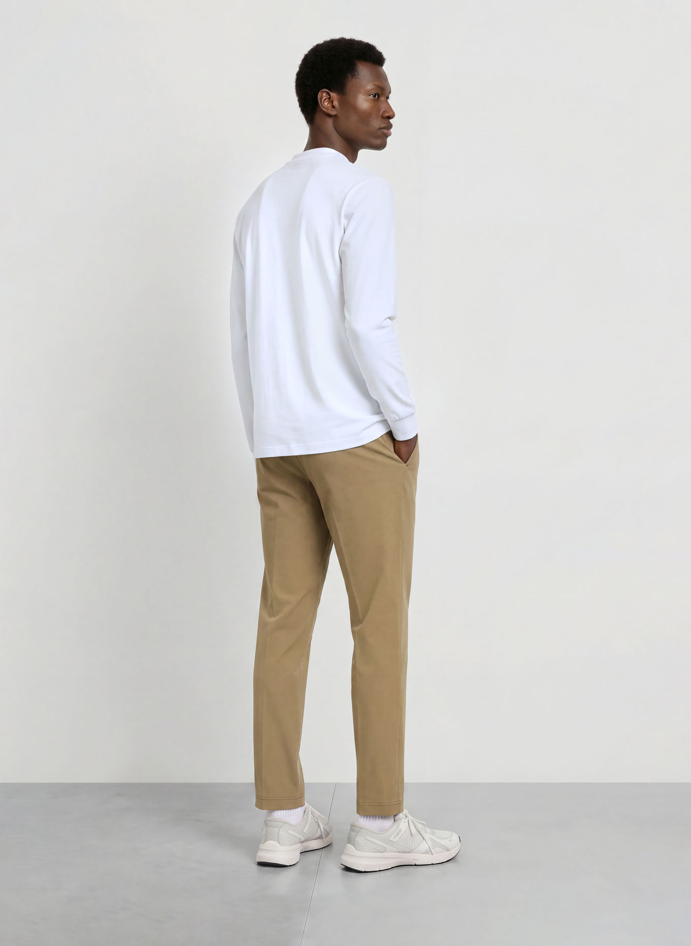 BOSS Longsleeve: WIT