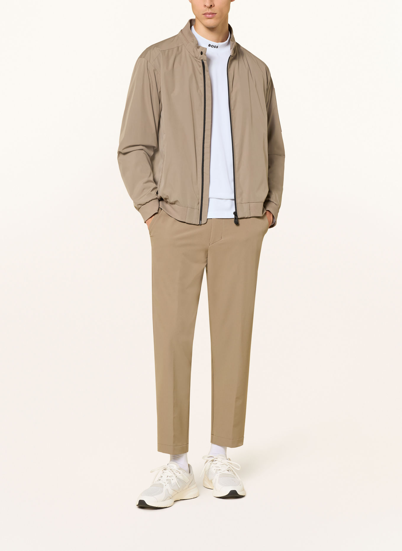 BOSS Longsleeve: WIT