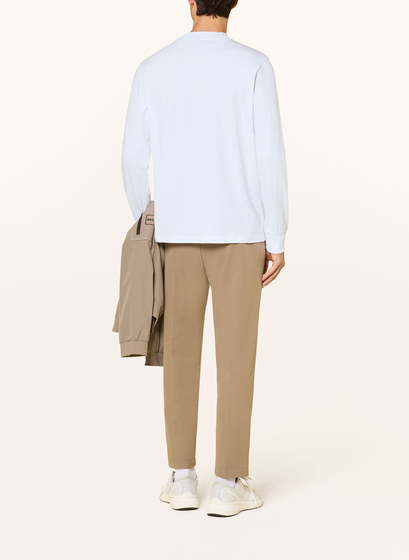 BOSS Longsleeve: WIT