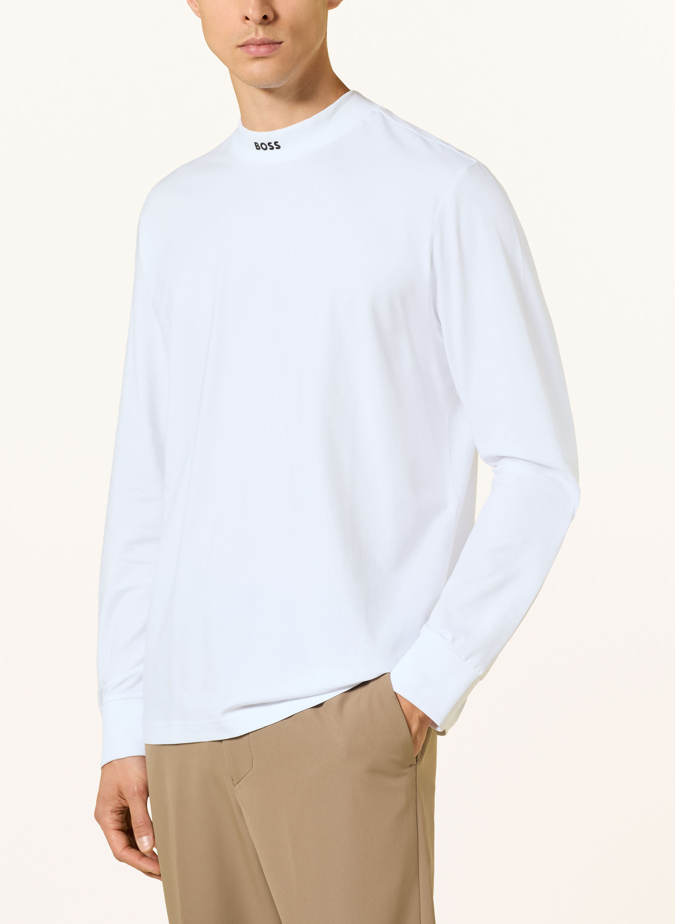 BOSS Longsleeve: WIT