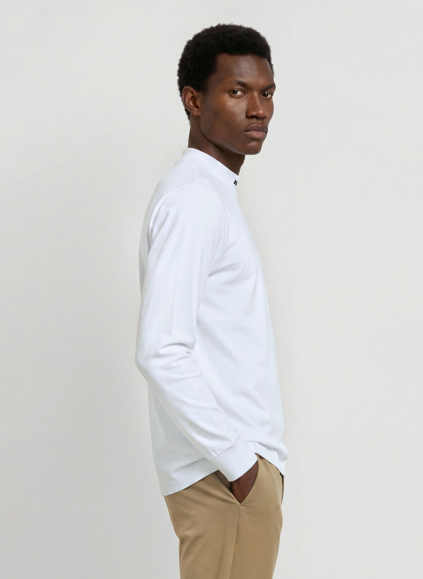 BOSS Longsleeve: WIT