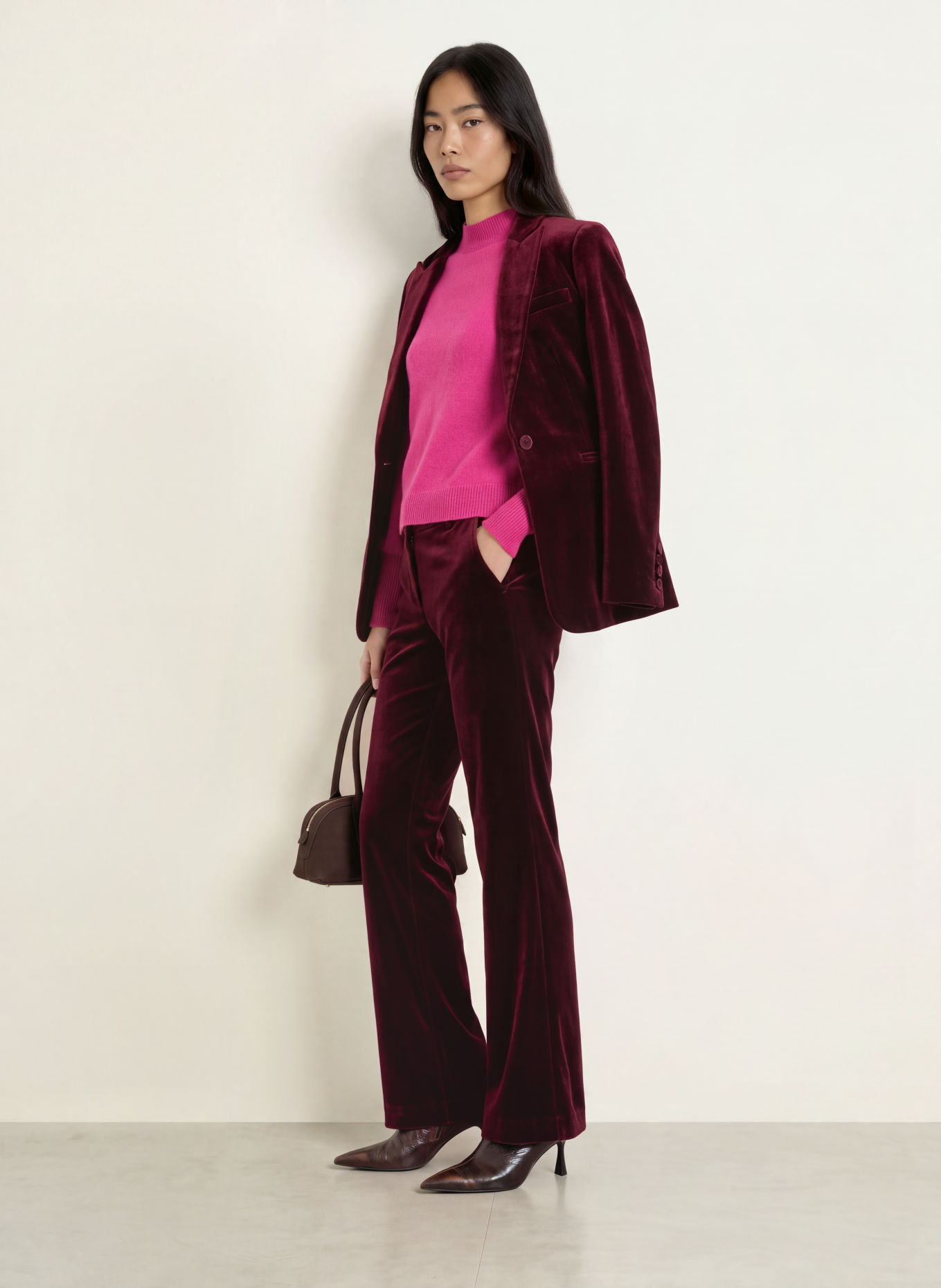 Rich & Royal Kasjmiertrui: ROZE