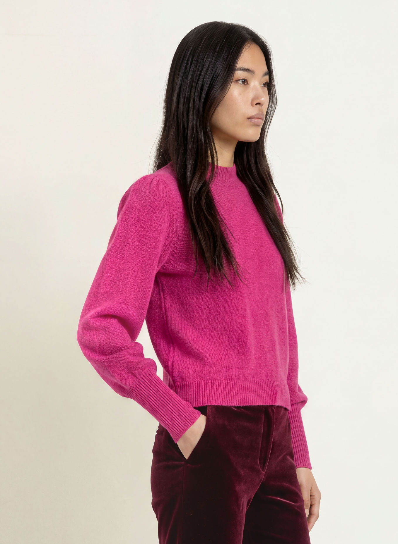 Rich & Royal Kasjmiertrui: ROZE