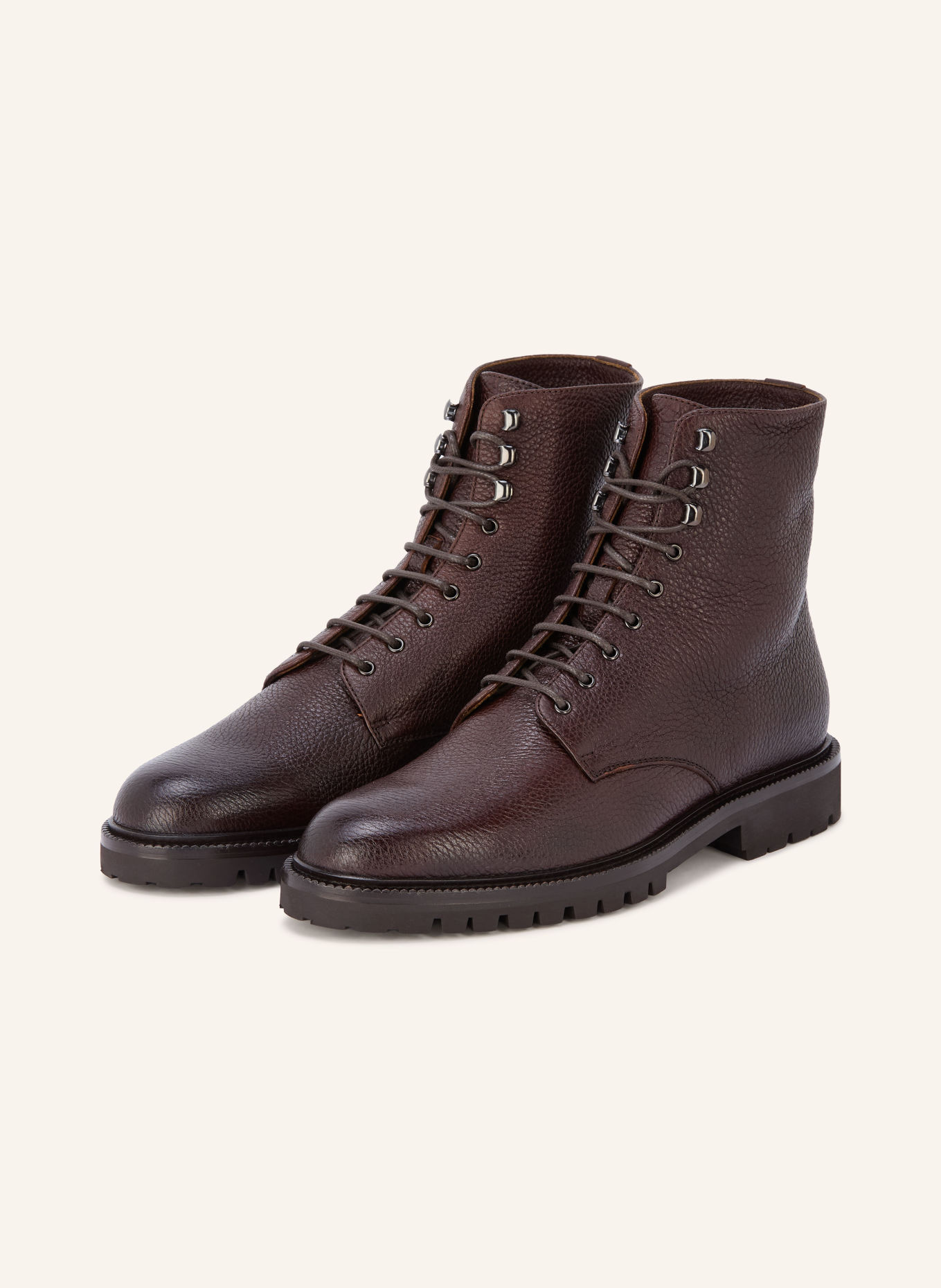 BRUNELLO CUCINELLI Schnürboots: DUNKELBRAUN