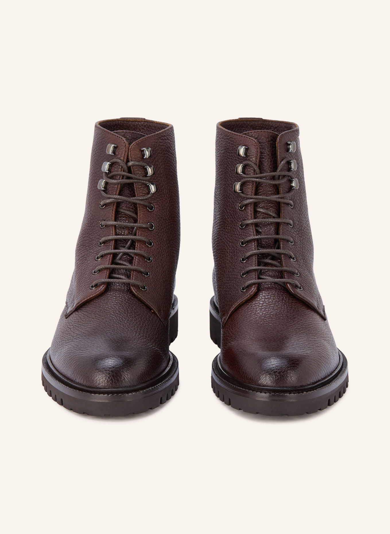 BRUNELLO CUCINELLI Schnürboots: DUNKELBRAUN
