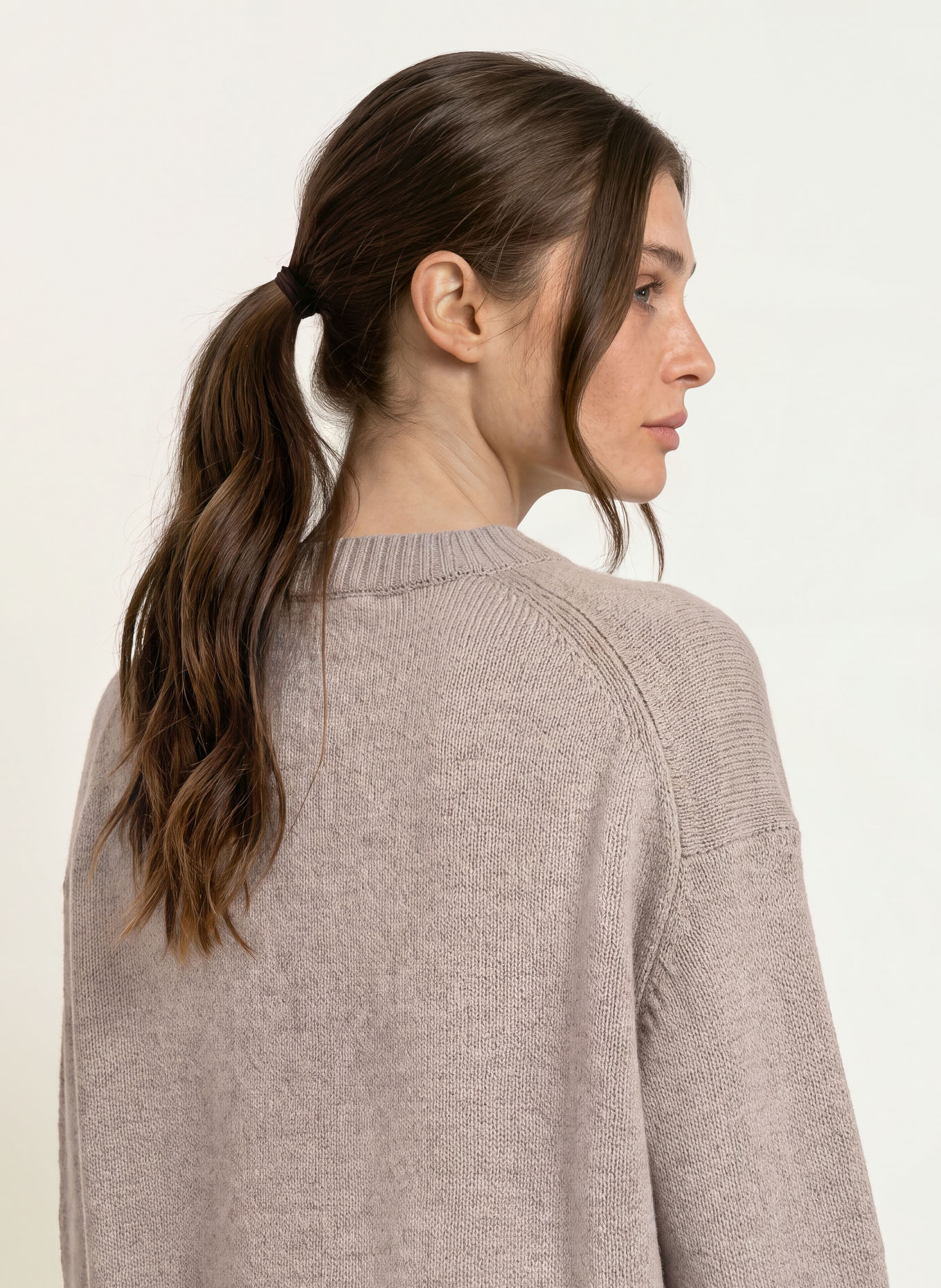 MRS & HUGS Pullover: TAUPE