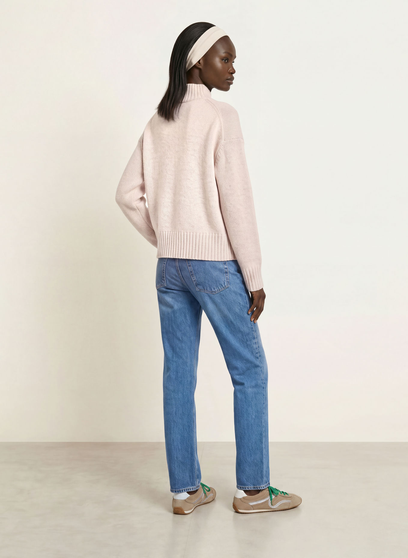MRS & HUGS Sweater: BEIGE