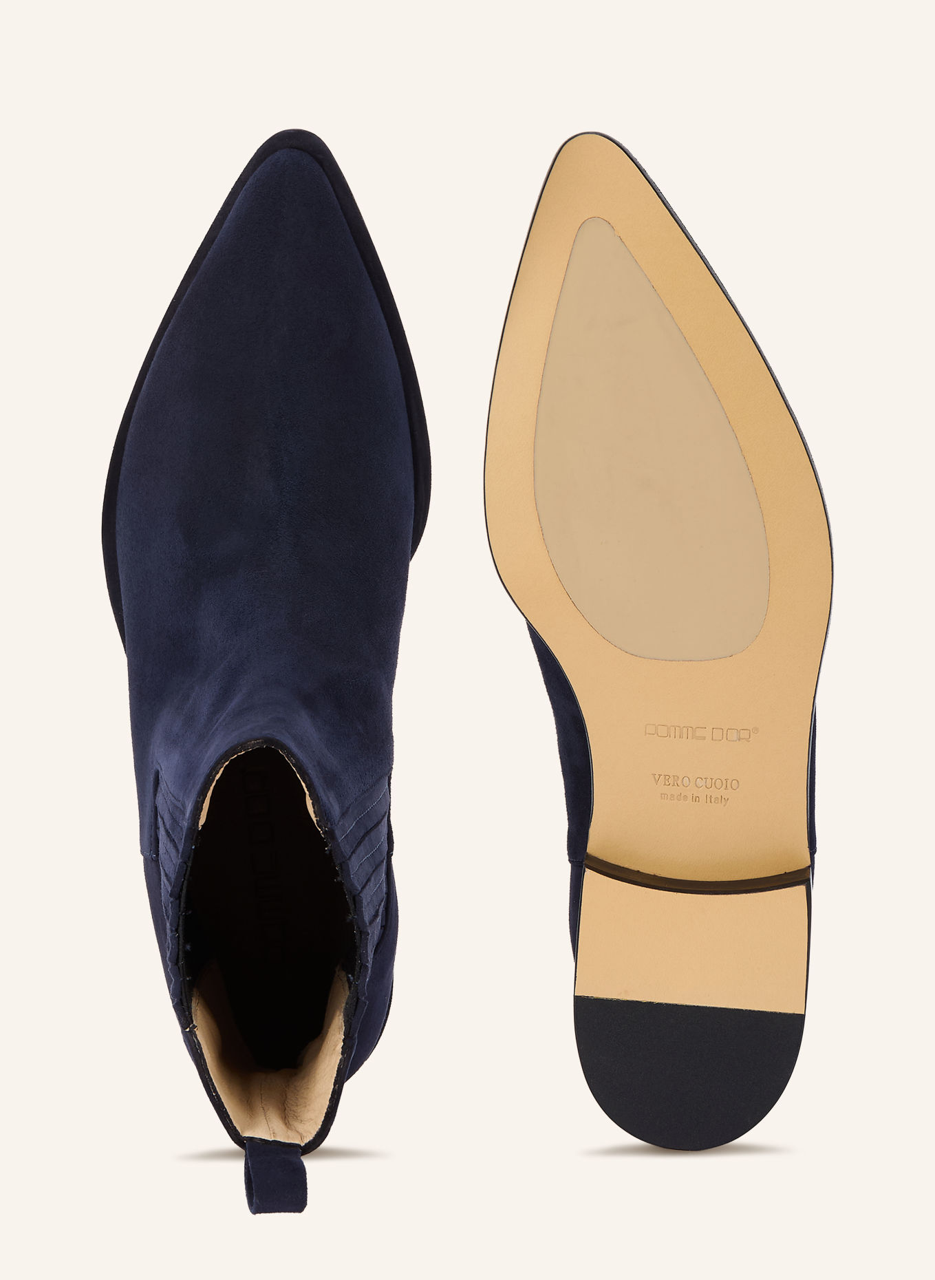 POMME D'OR MADALINA Ankle boots: DARK BLUE