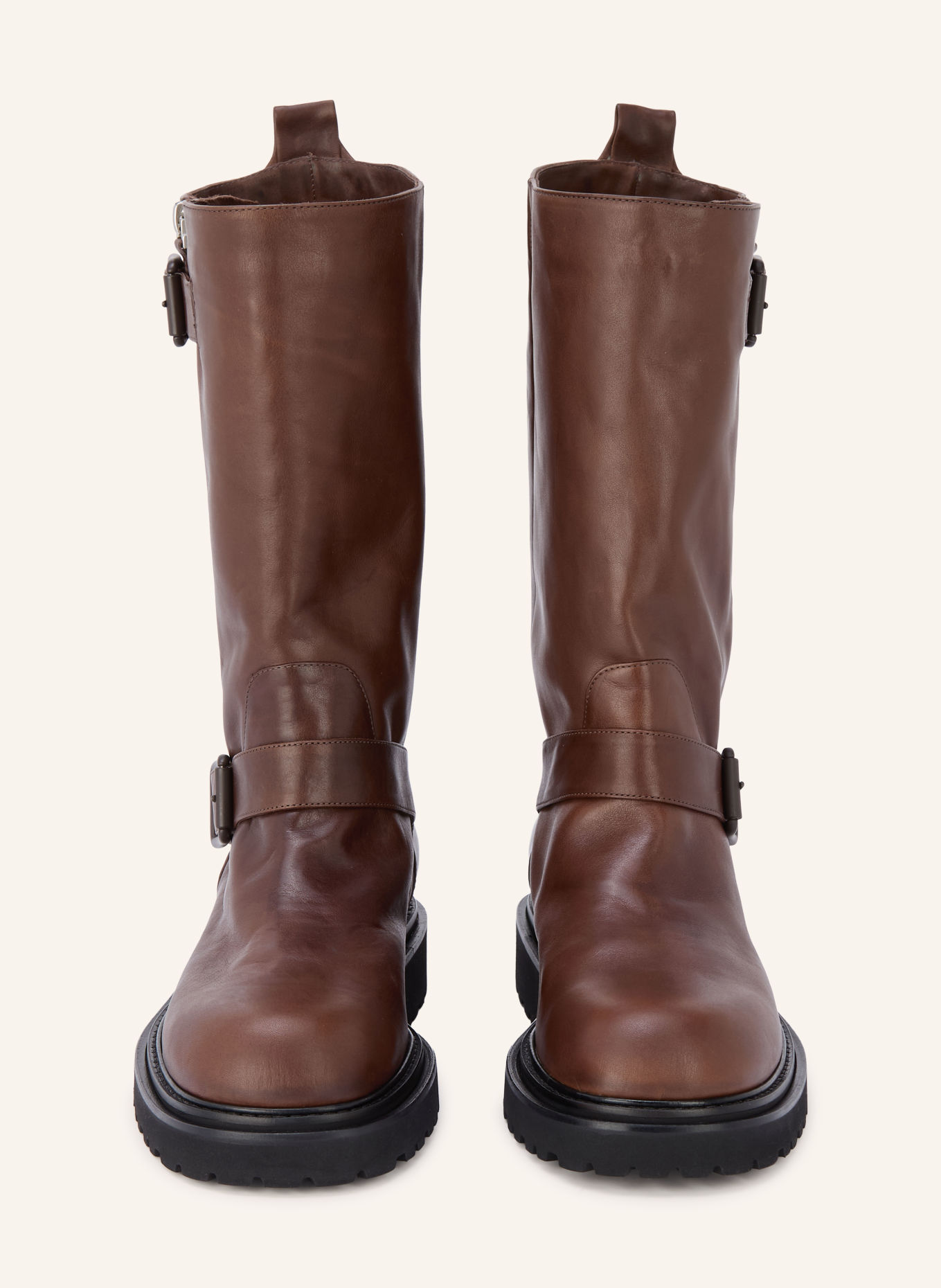 POMME D'OR BETH Biker boots: BROWN