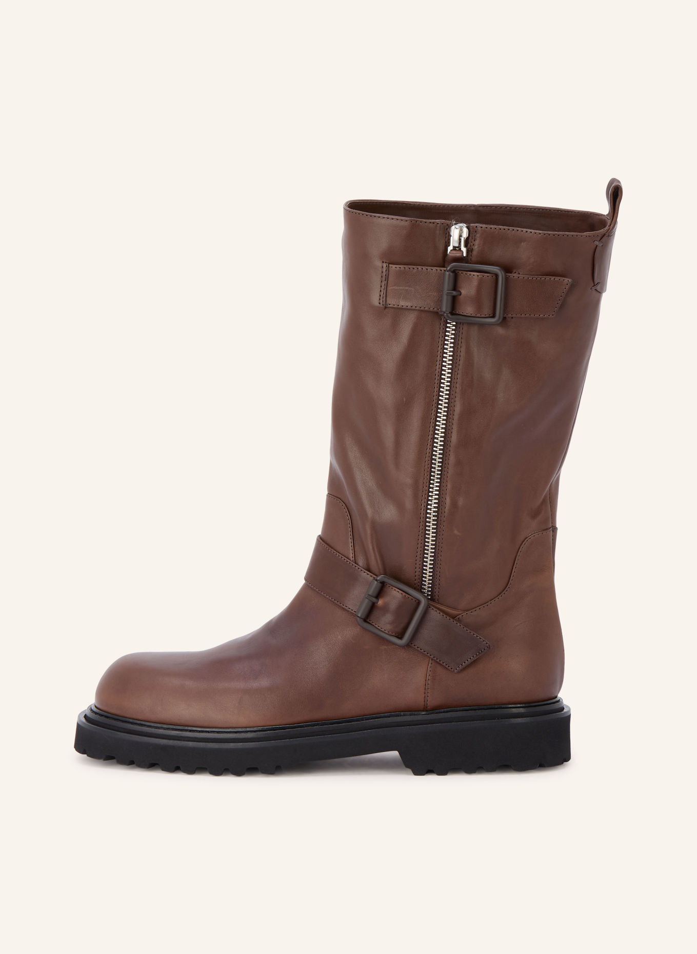 POMME D'OR BETH Biker boots: BROWN
