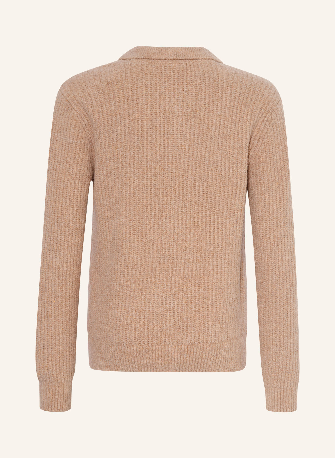 s.Oliver RED Strick-Poloshirt: CAMEL