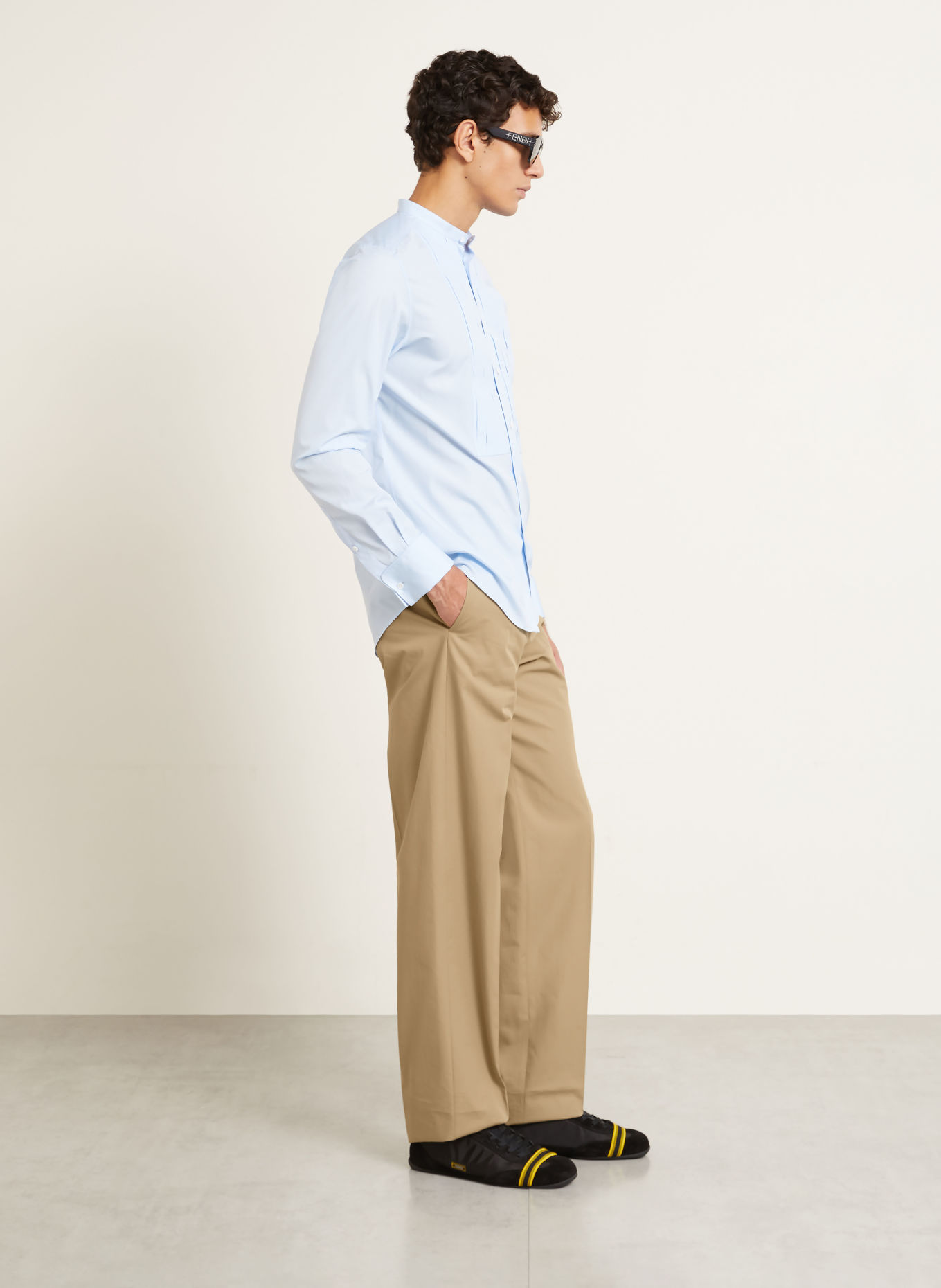 FENDI Chino coupe classique: BEIGE