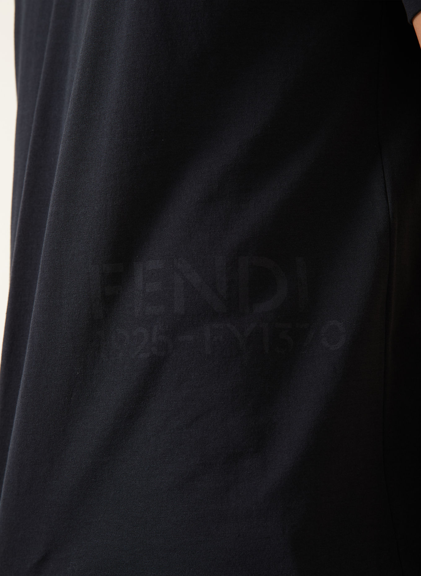 FENDI Tričko: ČERNÁ