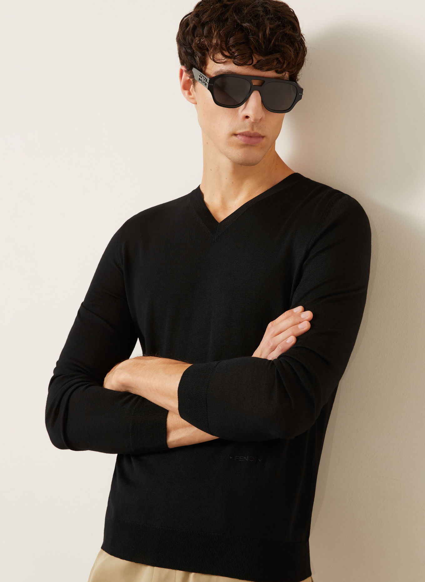 FENDI Sweter: CZARNY