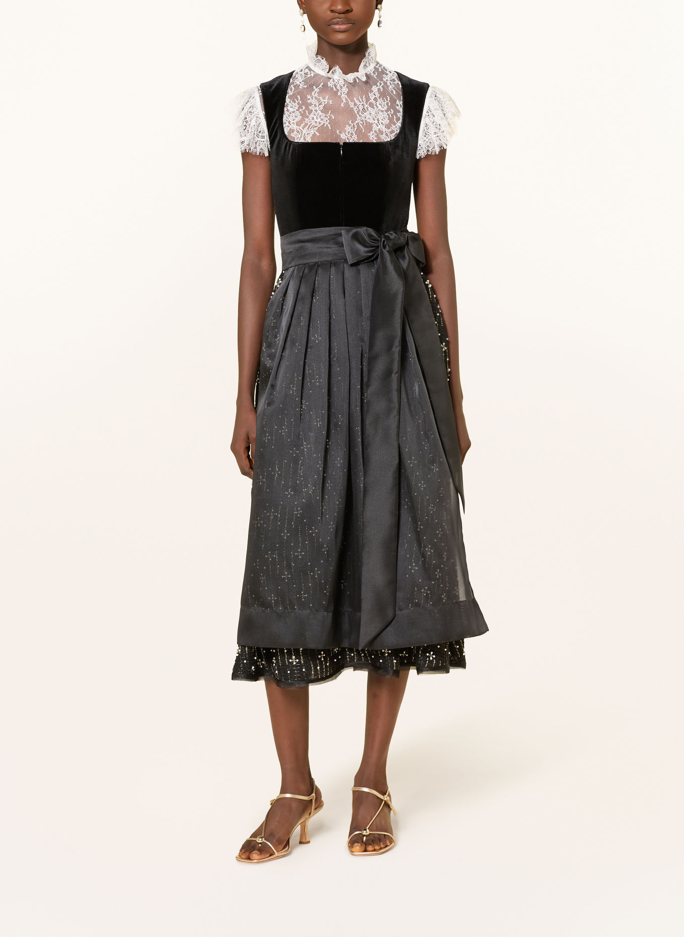 TALBOT RUNHOF Dirndlblouse: WIT