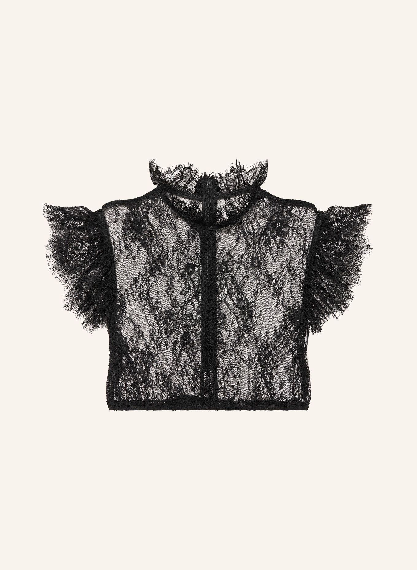 TALBOT RUNHOF Dirndlblouse: ZWART