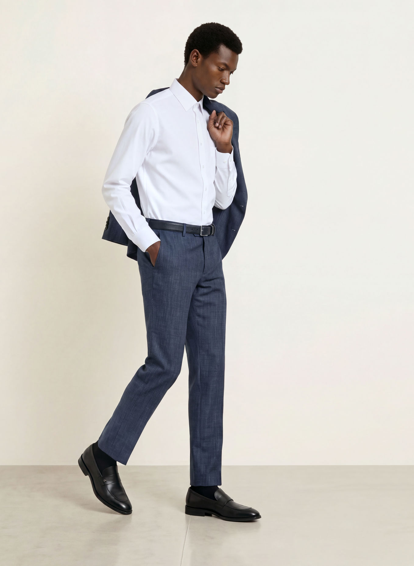 OLYMP Comfort-fit shirt: WHITE