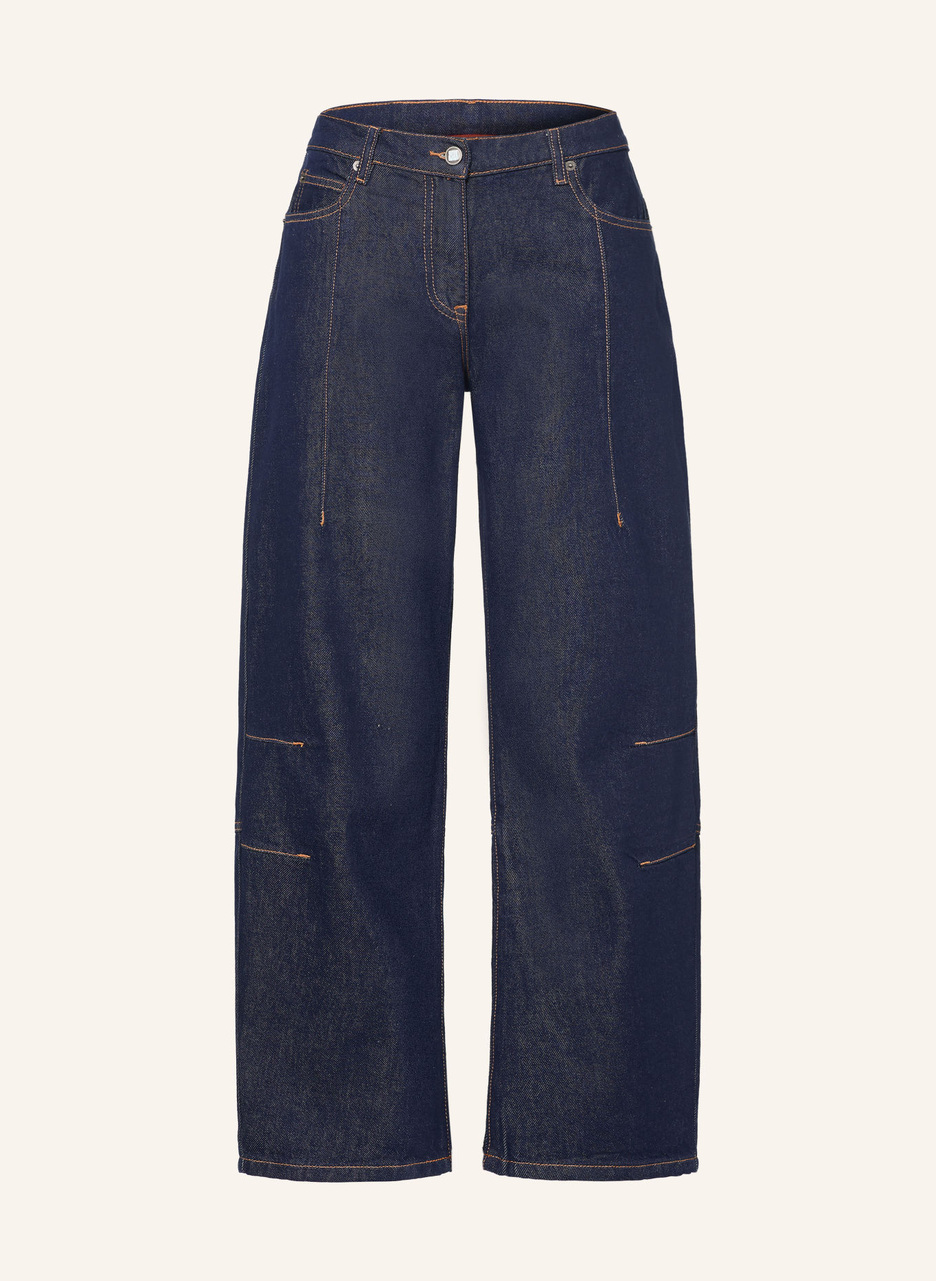 WRSTBHVR Jeansy wide leg BETS V2: 5073 RAW BLUE