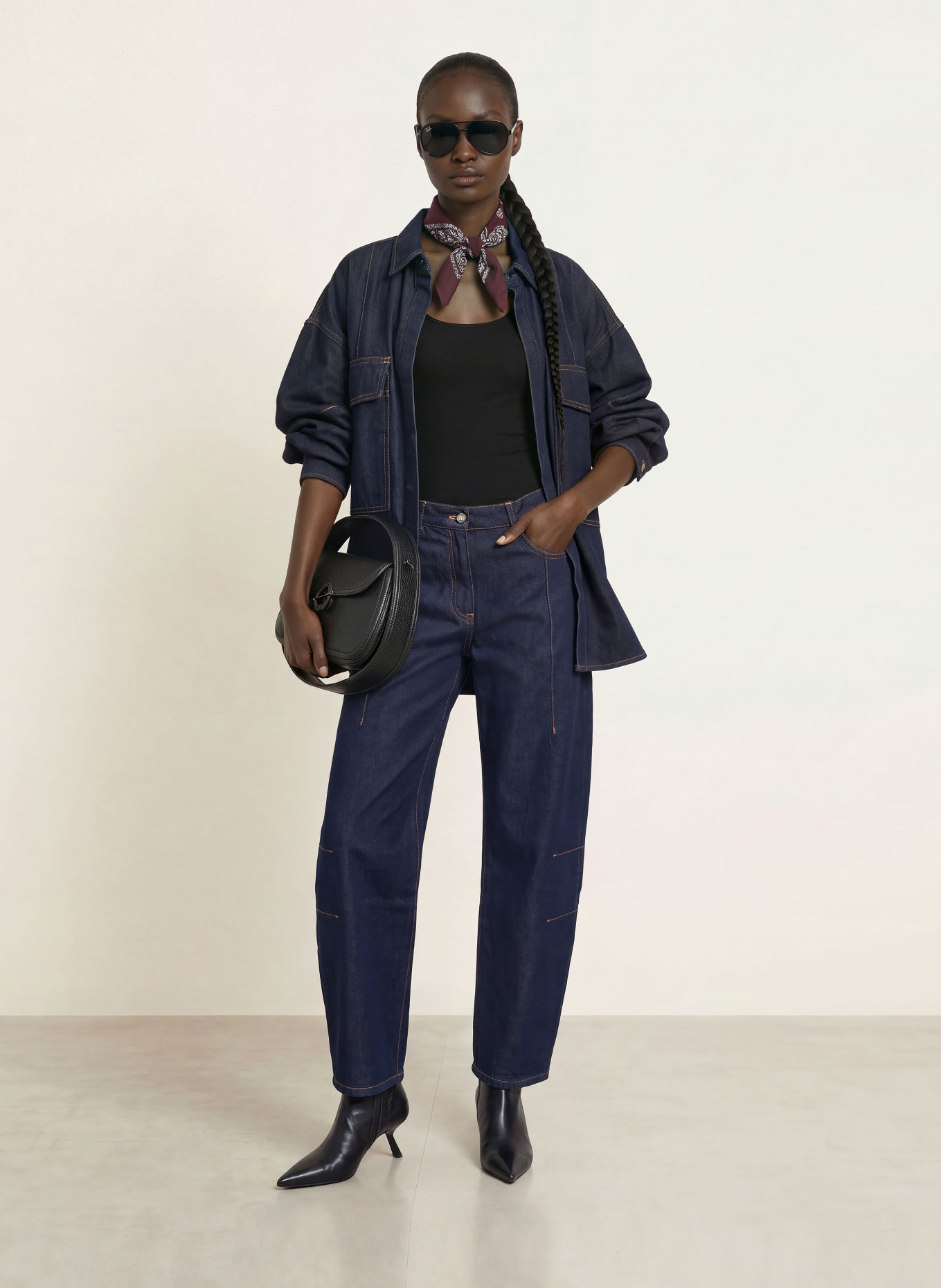 WRSTBHVR Jeansy wide leg BETS V2: 5073 RAW BLUE