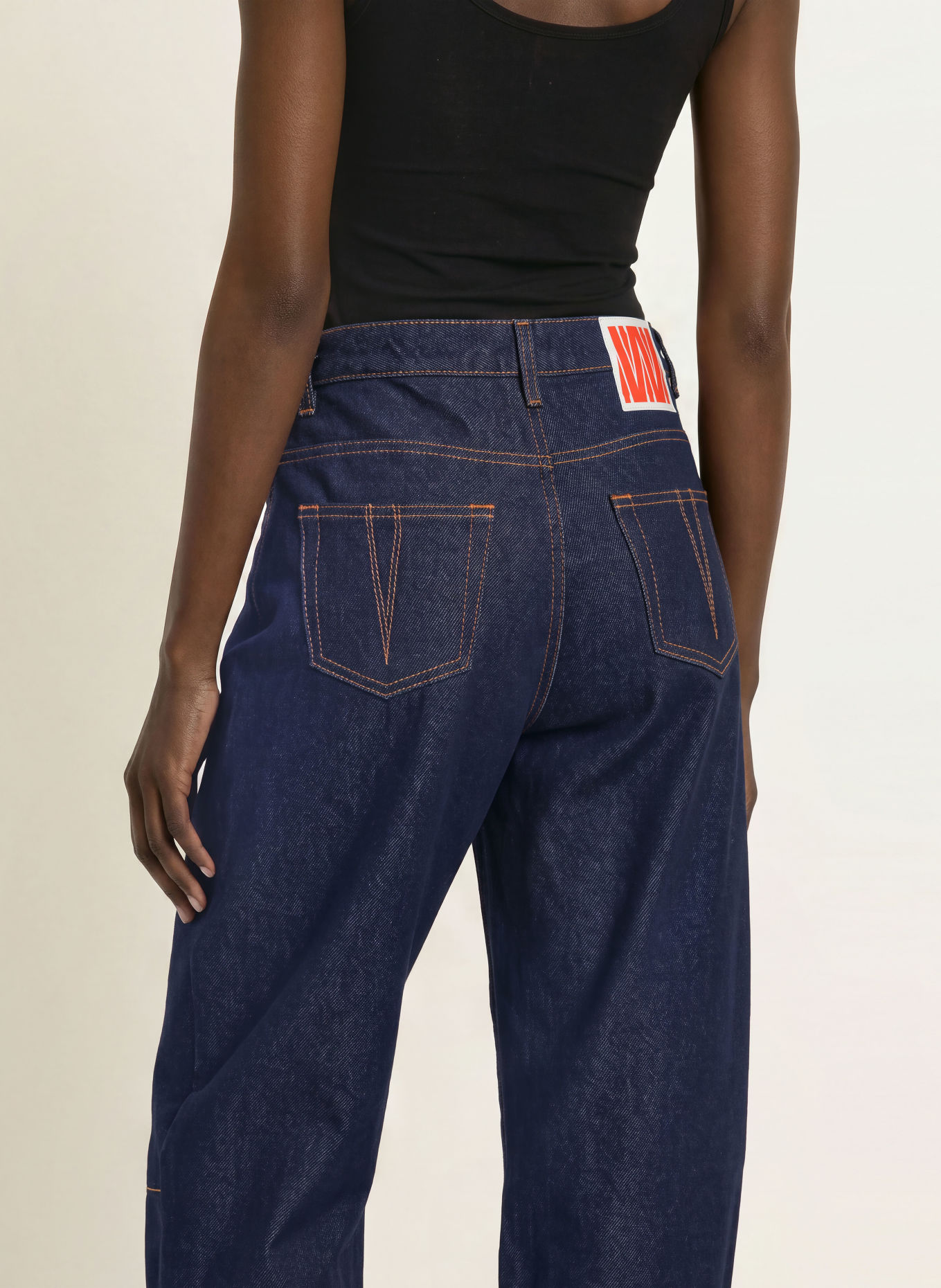 WRSTBHVR Jeansy wide leg BETS V2: 5073 RAW BLUE