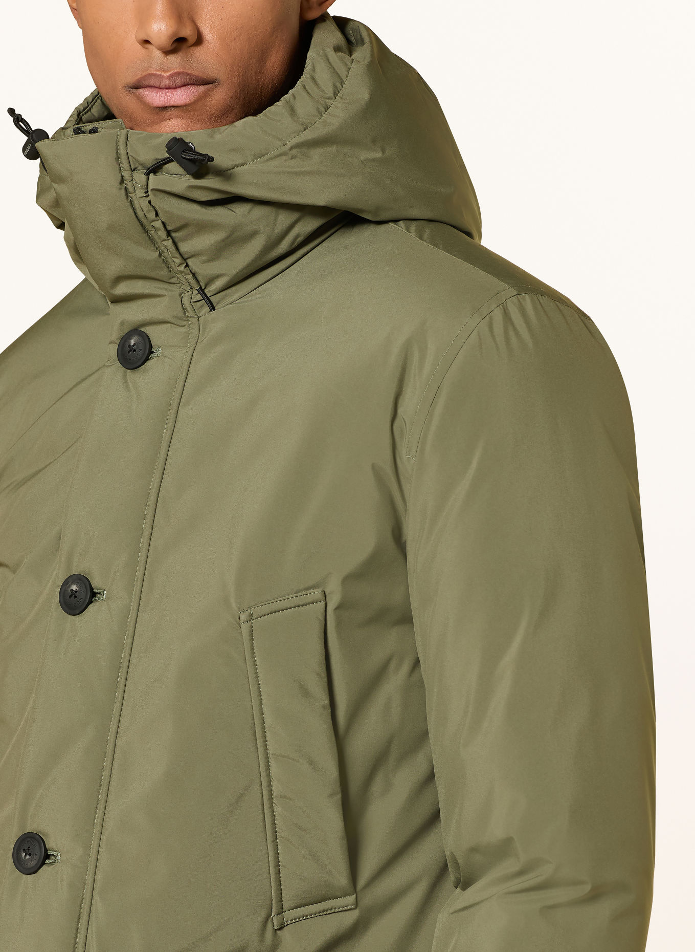 WOOLRICH Parka puchowa CLOUD: OLIWKOWY