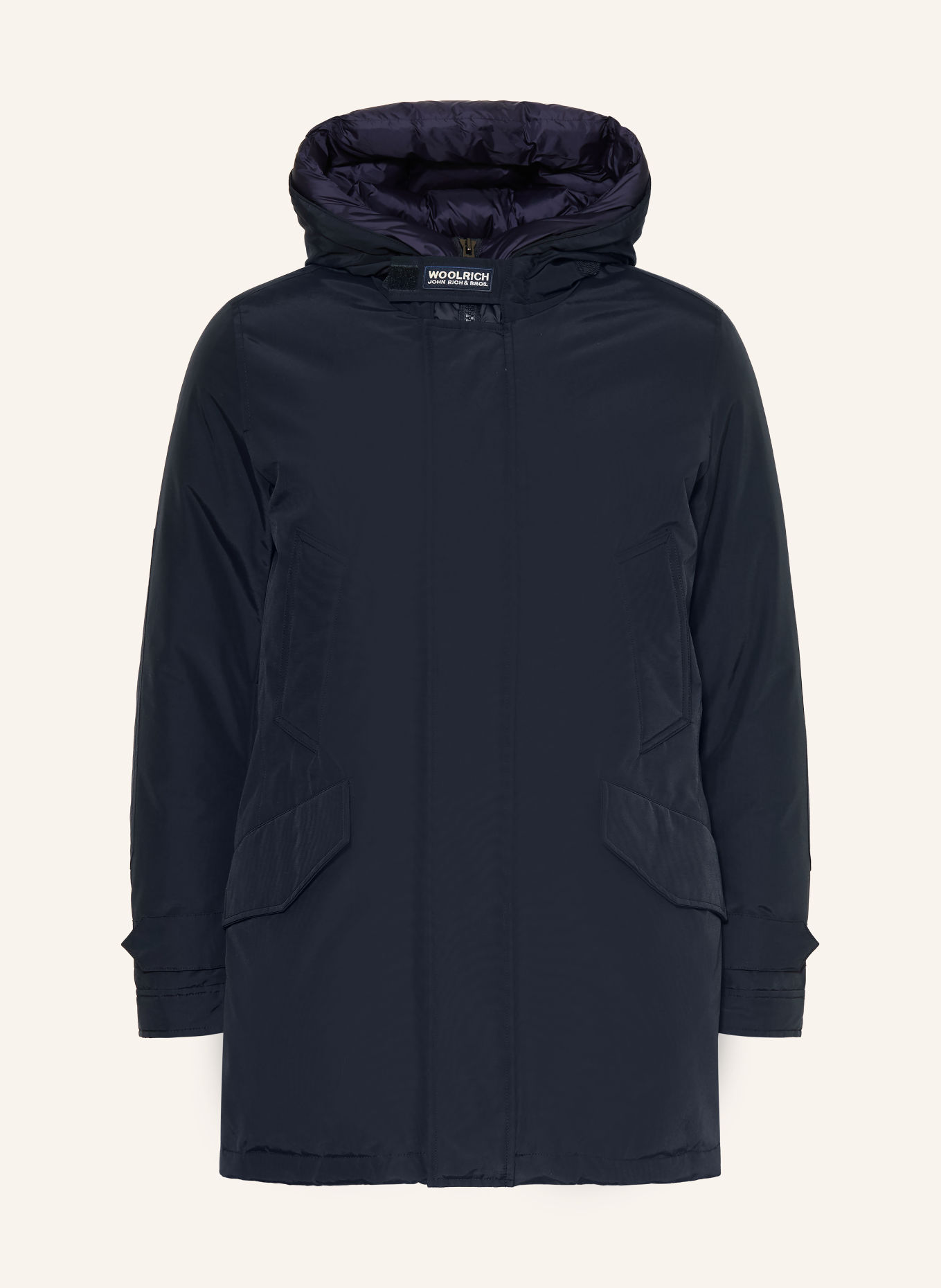 WOOLRICH Parka en duvet POLAR: BLEU FONCÉ