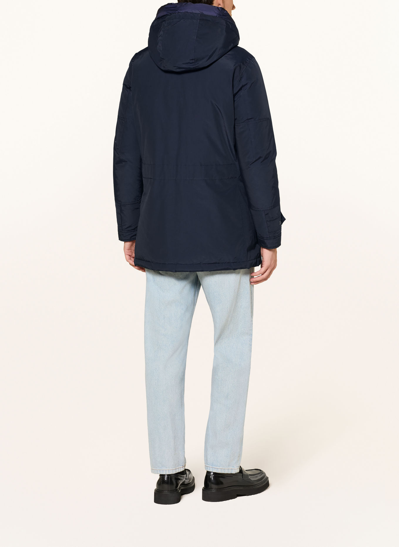 WOOLRICH Parka en duvet POLAR: BLEU FONCÉ