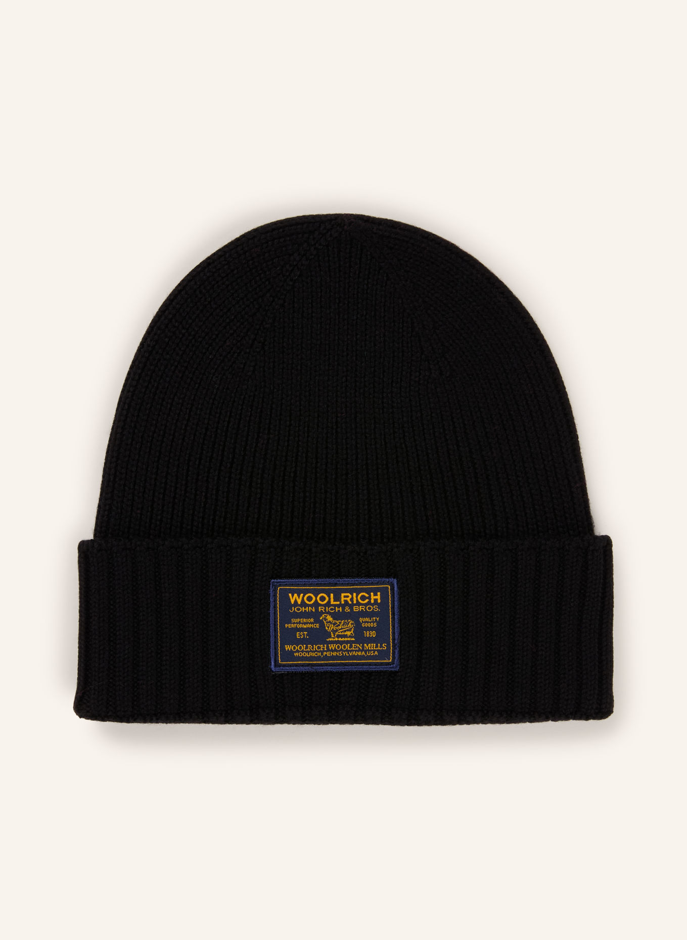 WOOLRICH Muts: ZWART