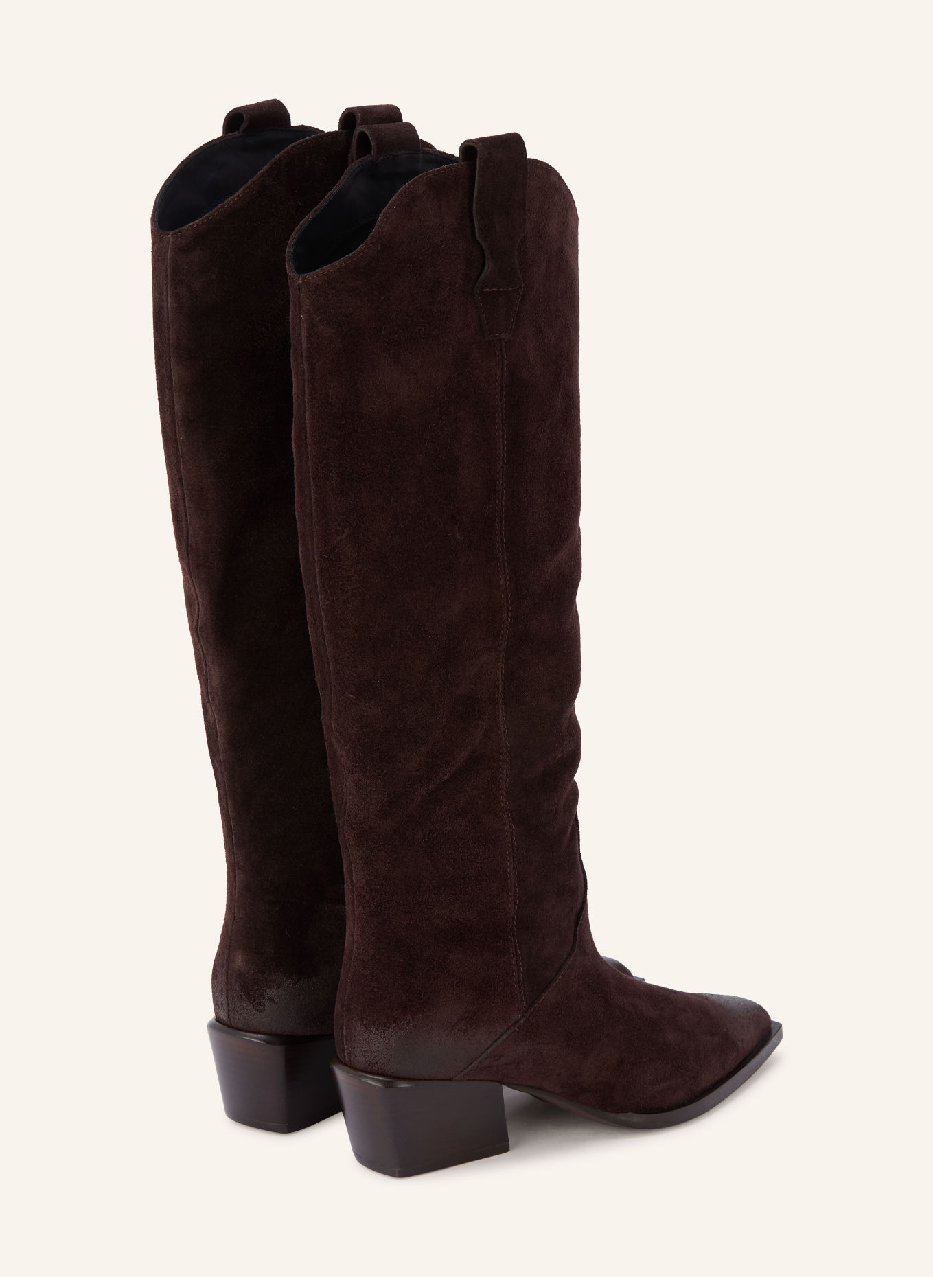 POEVE Cowboylaarzen MACY: MARRON FONCÉ