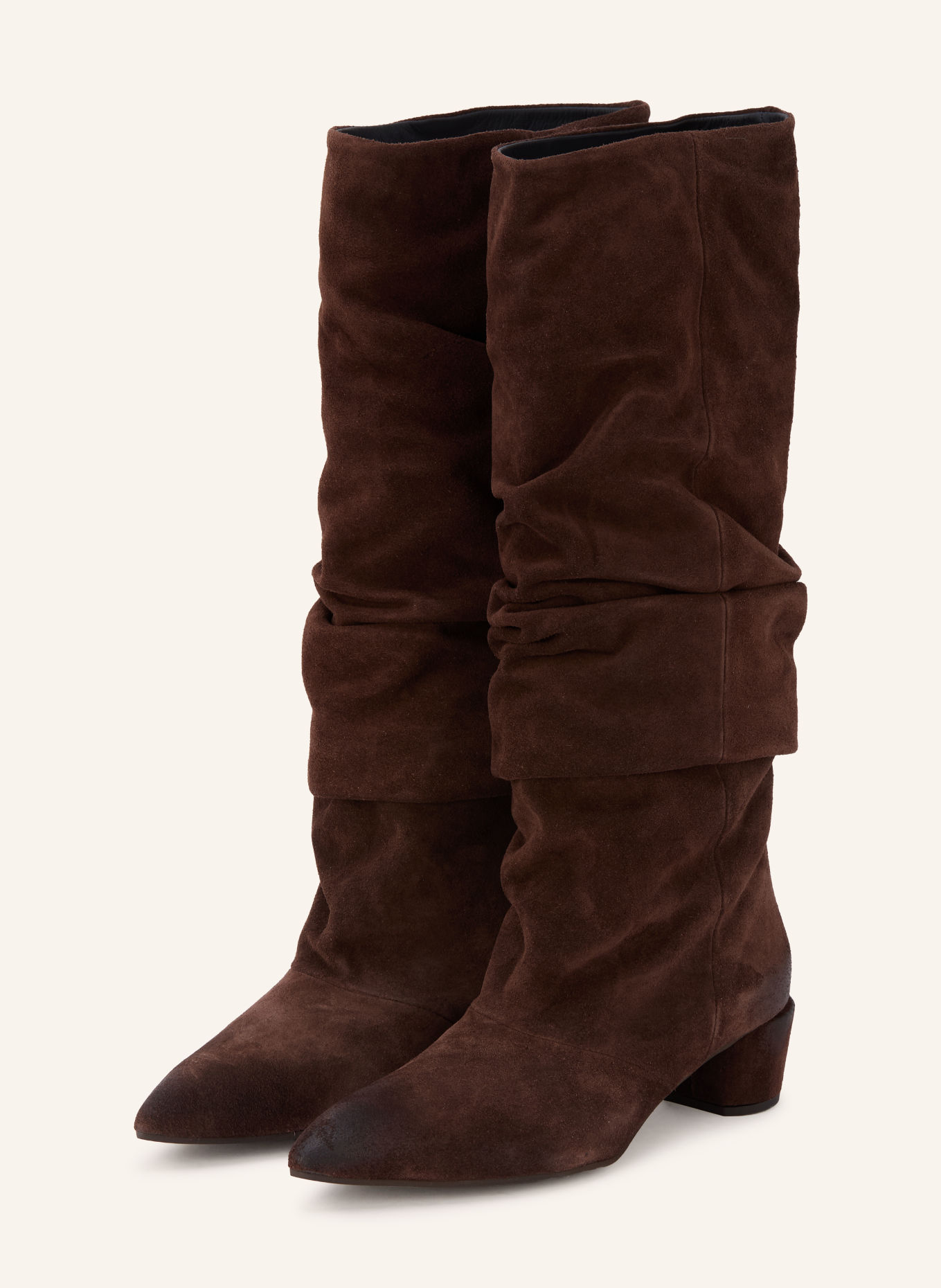 POEVE Laarzen TEZZA: MARRON FONCÉ