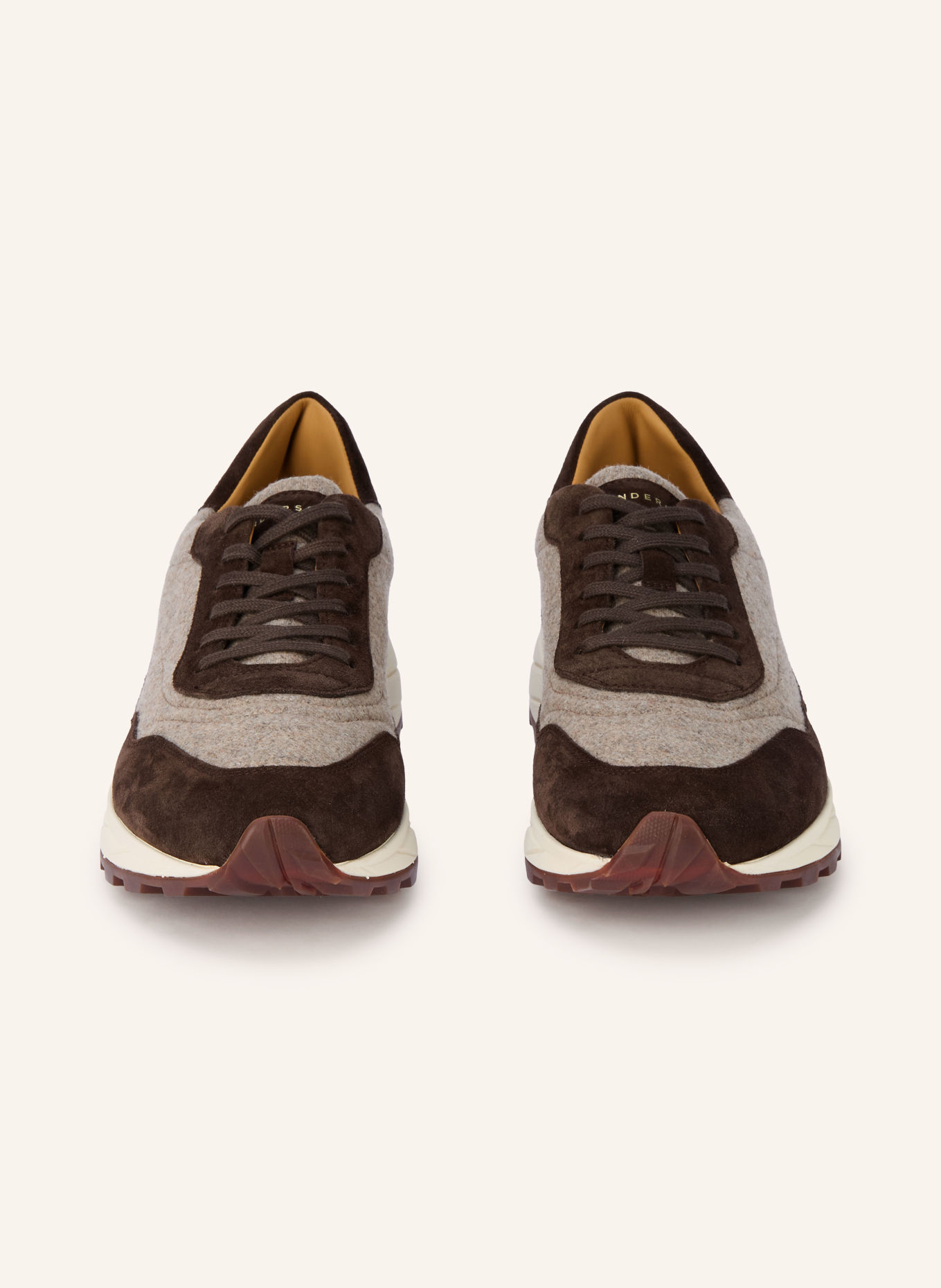 HENDERSON FALCON Sneakers: DARK BROWN / GRAY