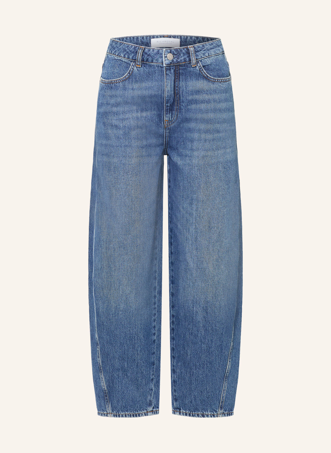 Rich & Royal Barrel Jeans: 700 DENIM BLUE